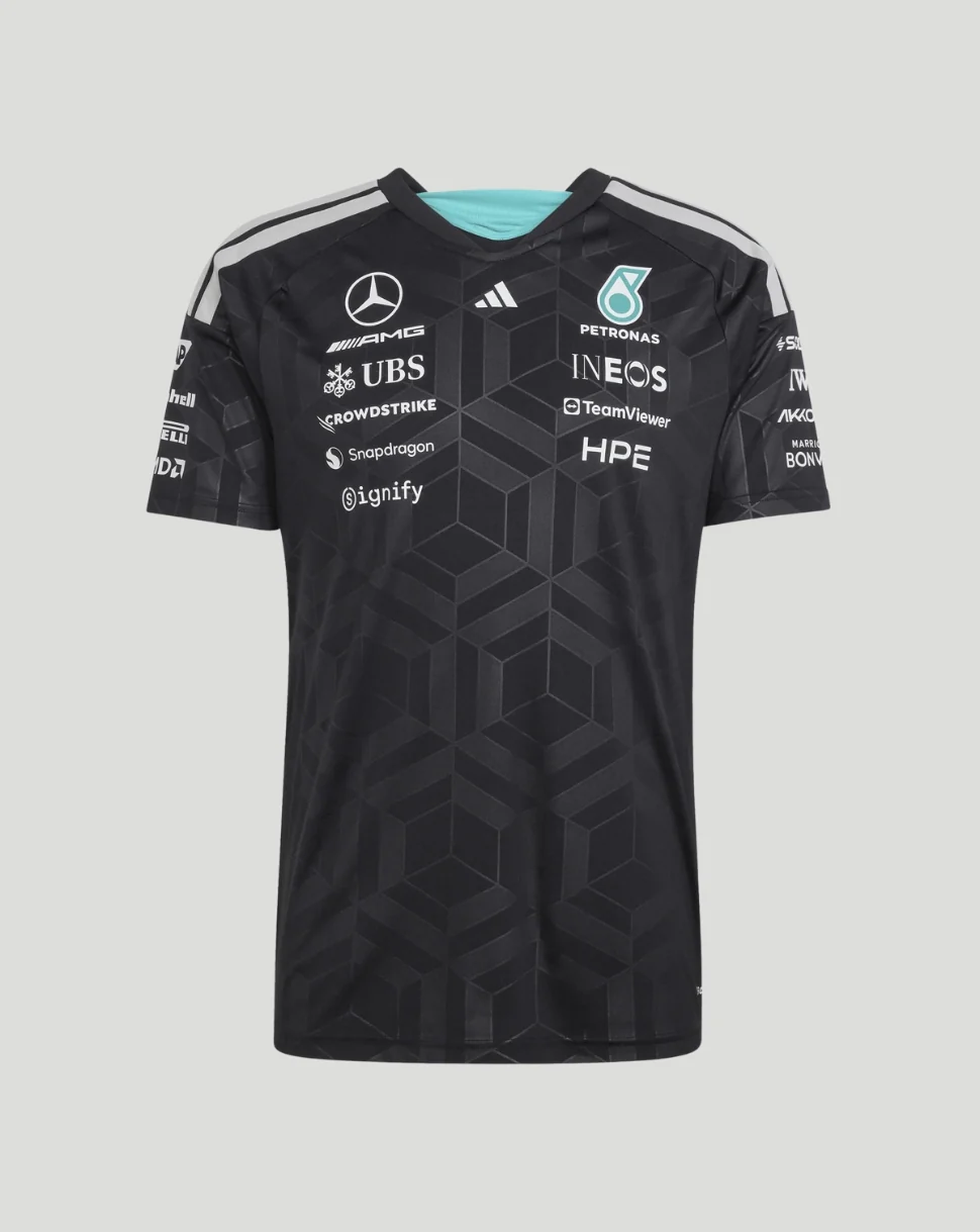 Mercedes AMG Petronas F1 Team Men's Driver T-Shirt - Black - Image 6