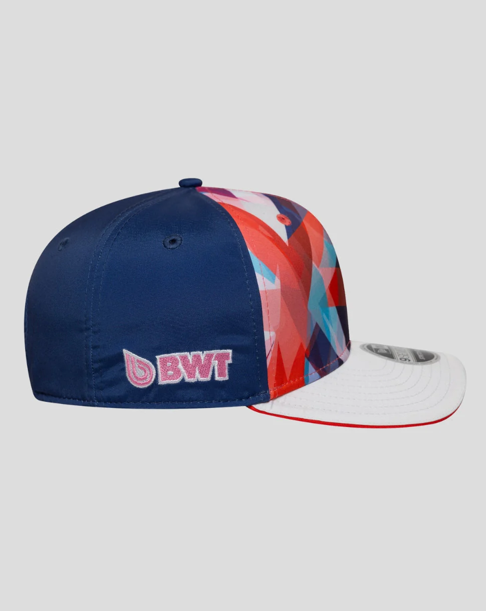 New Era Alpine Silverstone 9Seventy® Stretch Snap Cap - White - Image 4