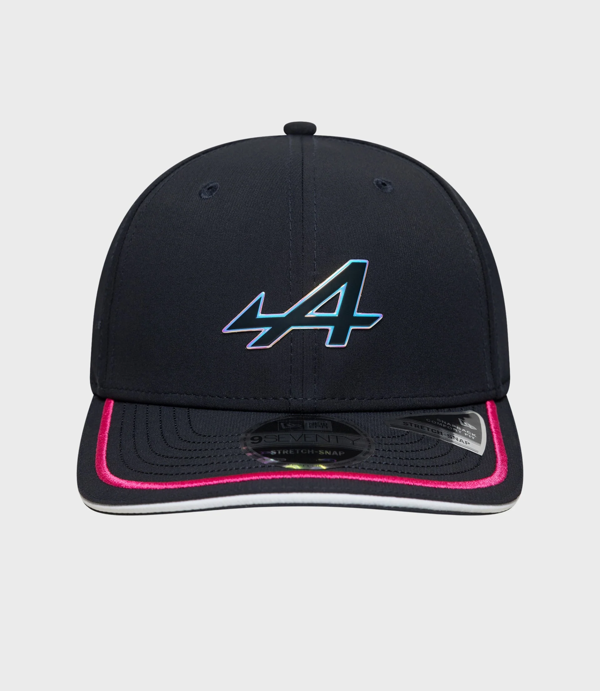 New Era x Alpine Rep Team 9Seventy Stretch Snap Cap - Navy - Image 2