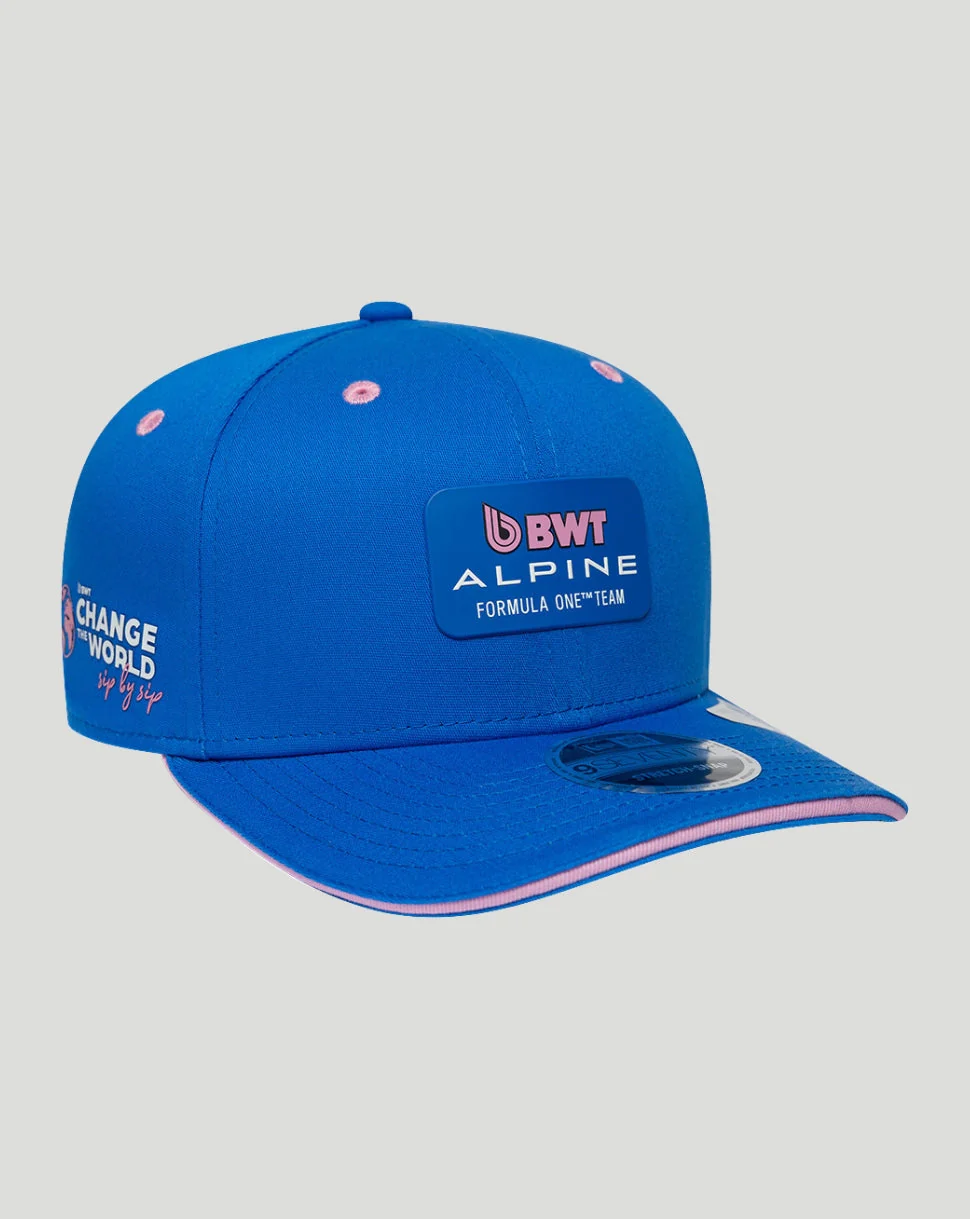 BWT Alpine X New Era Unisex Formula One Team 9Seventy Stretch-Snap Cap - Image 3
