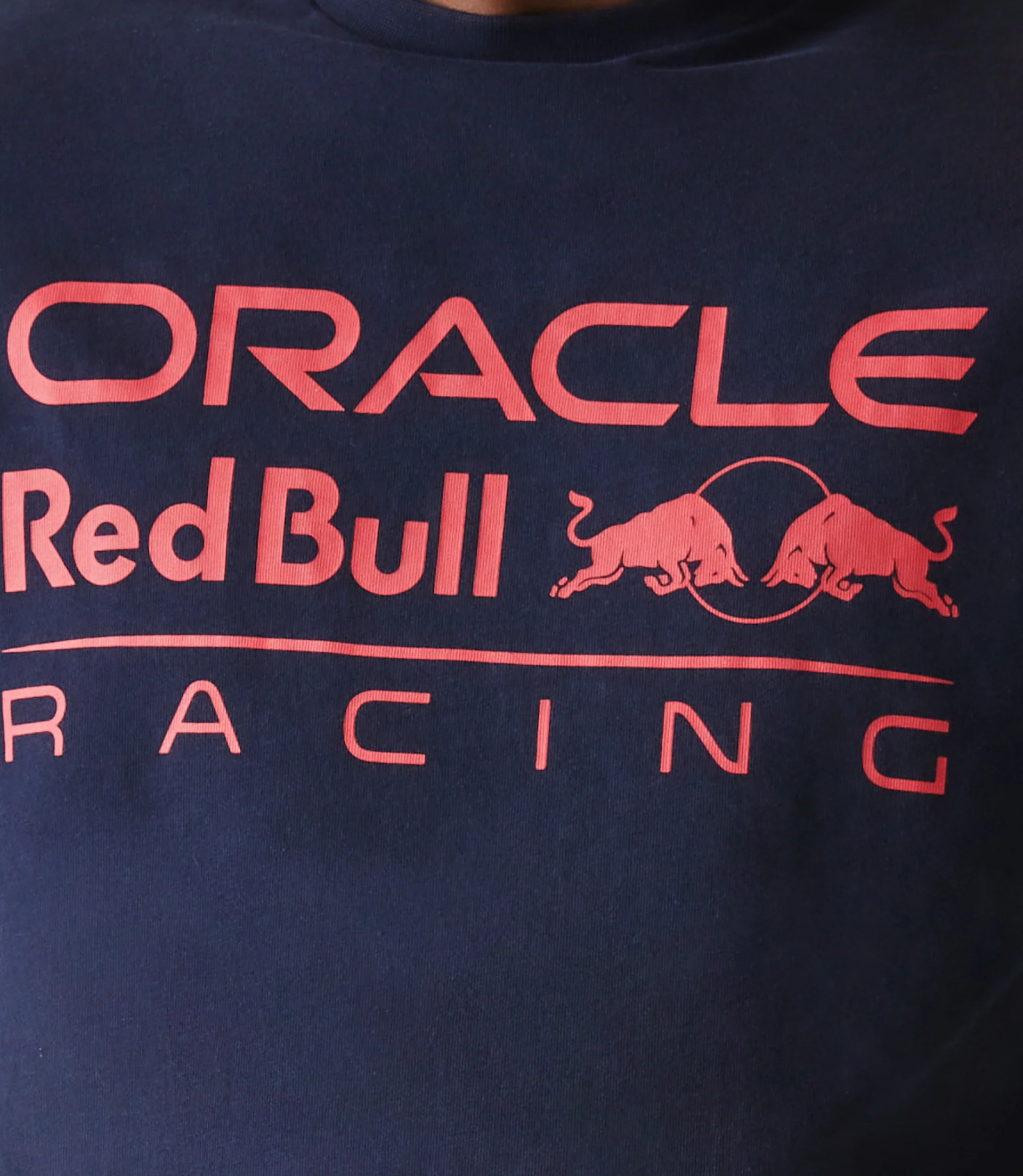 New Era Oracle Red Bull Racing Mens Oversized T-Shirt - Dark Blue - Image 5