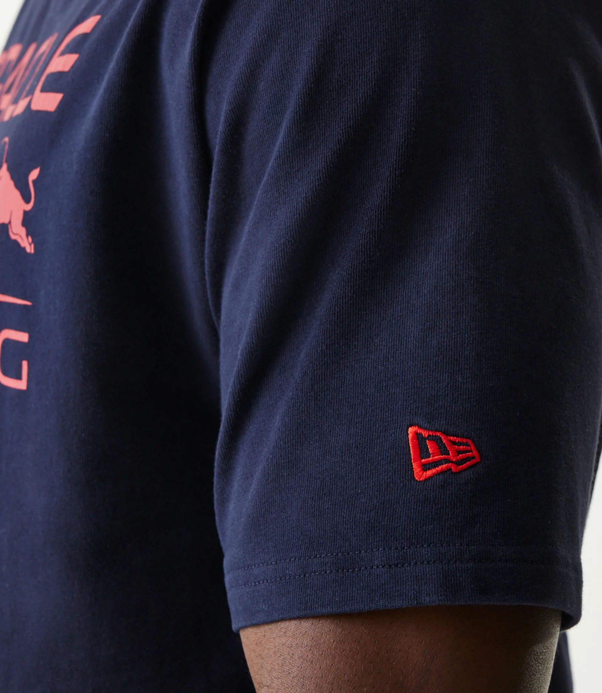 New Era Oracle Red Bull Racing Mens Oversized T-Shirt - Dark Blue - Image 6