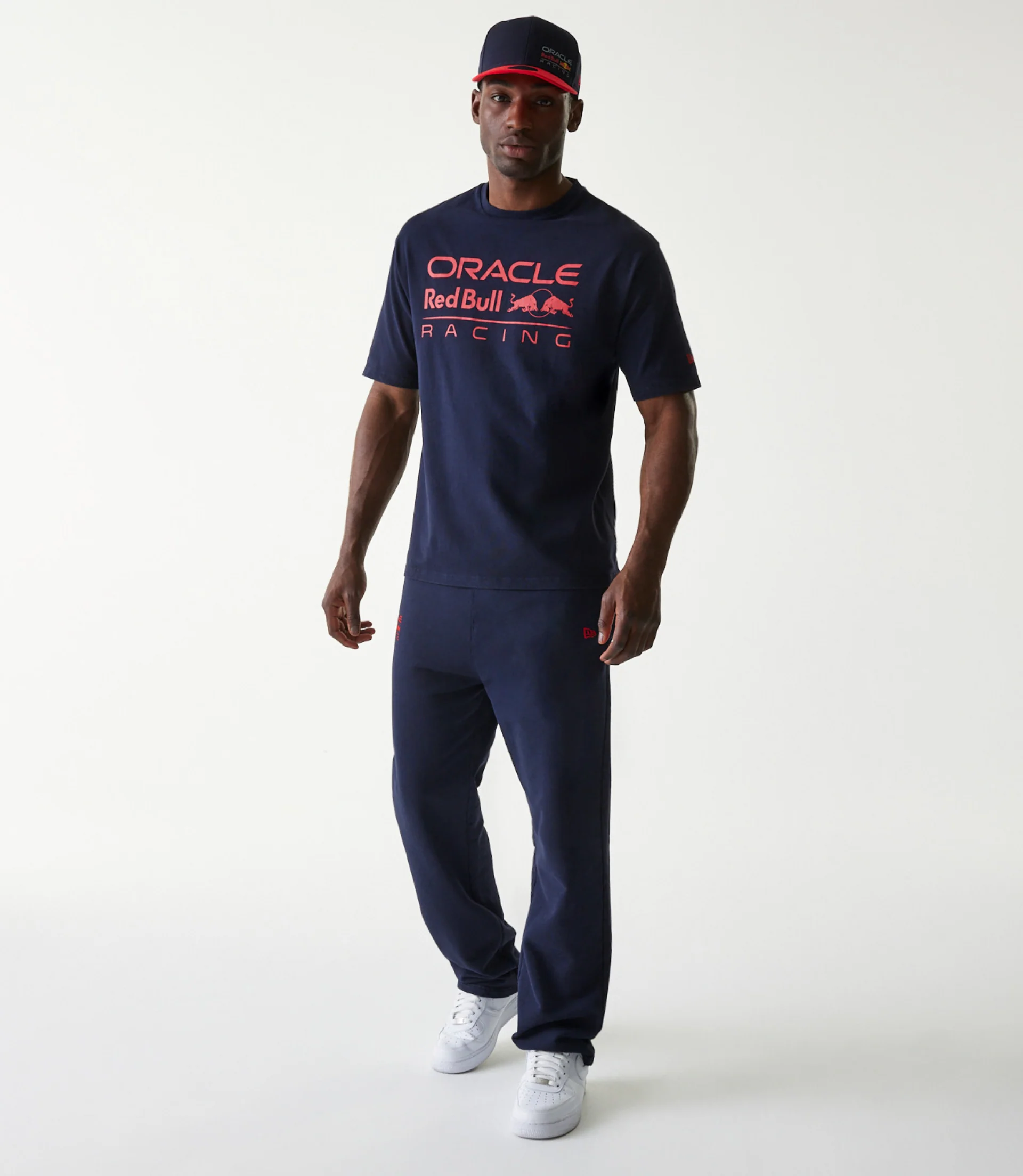New Era Oracle Red Bull Racing Mens Oversized T-Shirt - Dark Blue - Image 8
