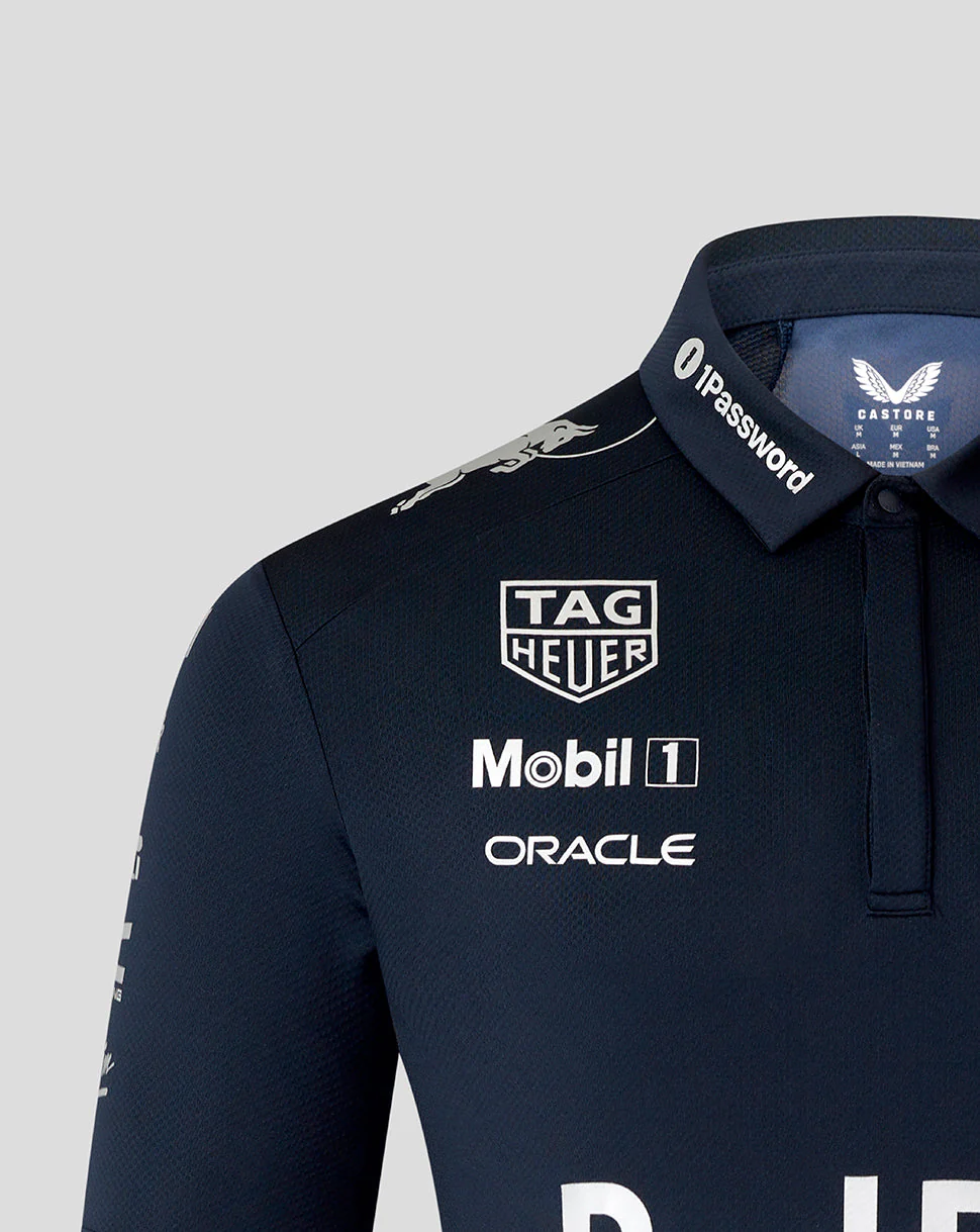 Oracle Red Bull Racing x Hypebeast Unisex Pro Team Kit Track Polo - Night Sky - Image 8