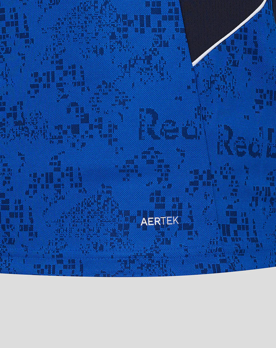Oracle Red Bull Racing Mens Polo Shirt Driver Max Verstappen - Night Sky / Surf The Web - Image 3