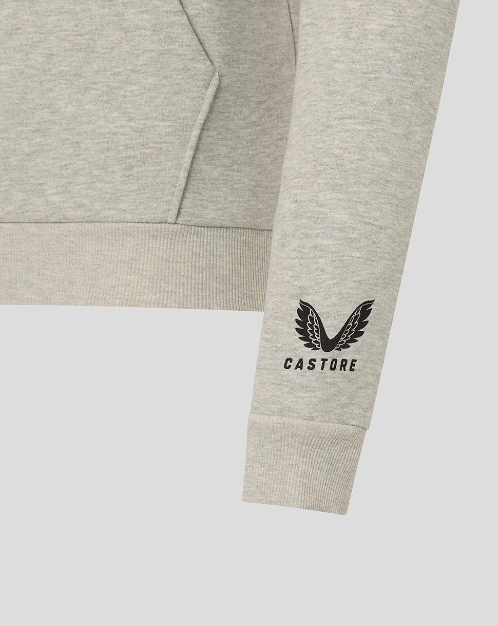 Oracle Red Bull Racing Unisex Graphic Bull Hoodie - Grey Marl - Image 3