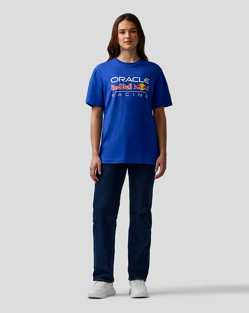 Oracle Red Bull Racing Unisex Logo Regular Fit T-Shirt - Bluing - Image 6