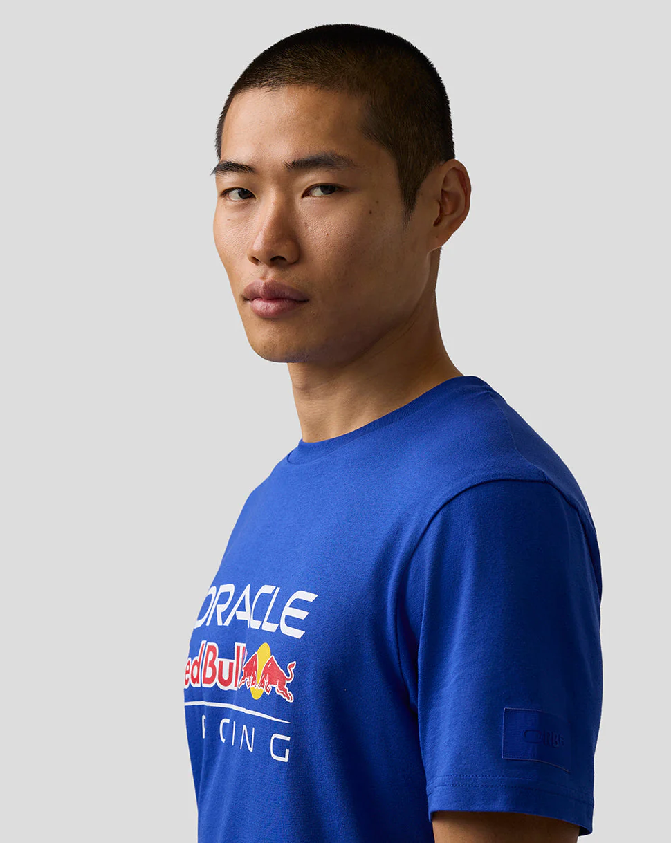 Oracle Red Bull Racing Unisex Logo Regular Fit T-Shirt - Bluing - Image 7