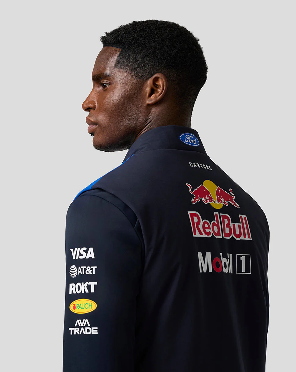 Oracle Red Bull Racing Unisex Teamline Gilet - Night Sky / Surf The Web - Image 13