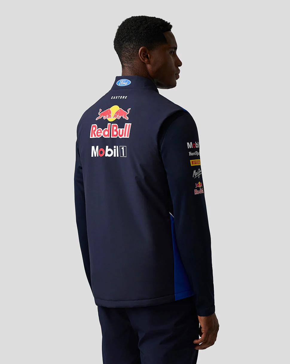 Oracle Red Bull Racing Unisex Teamline Gilet - Night Sky / Surf The Web - Image 3