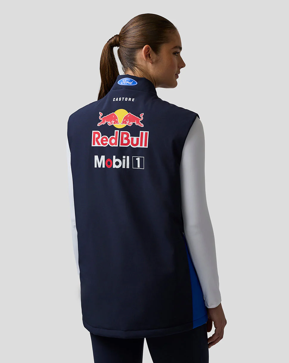 Oracle Red Bull Racing Unisex Teamline Gilet - Night Sky / Surf The Web - Image 4