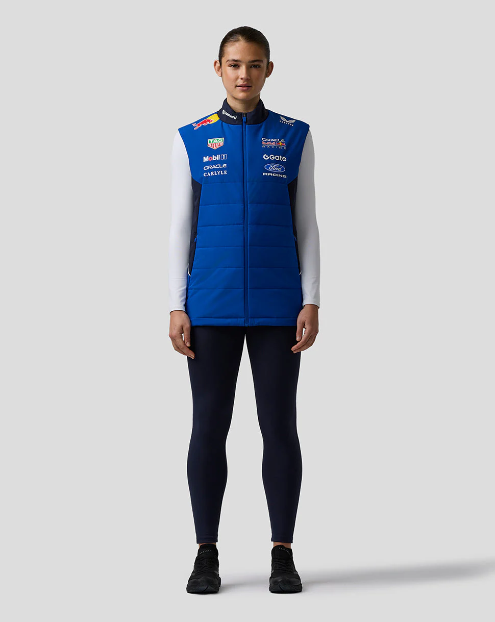 Oracle Red Bull Racing Unisex Teamline Gilet - Night Sky / Surf The Web - Image 6