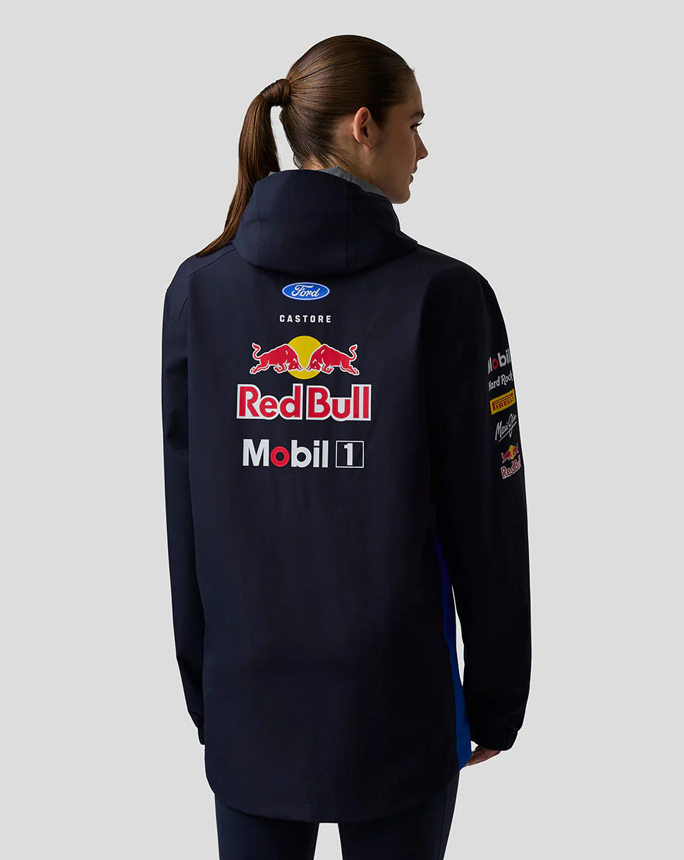 Oracle Red Bull Racing Unisex Teamline Water Resistant Jacket - Night Sky / Surf The Web - Image 4