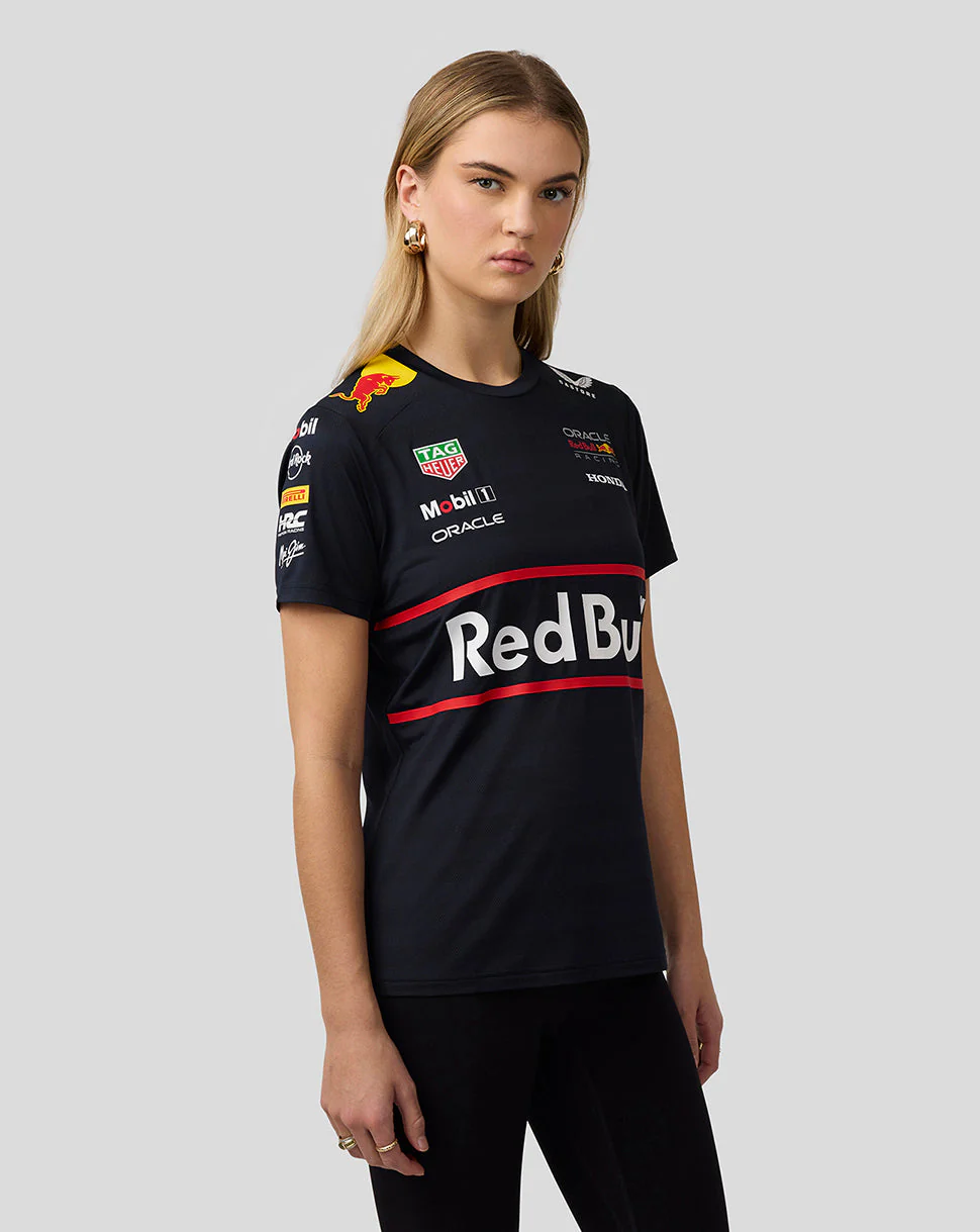 Oracle Red Bull Racing Womens Teamline Set Up T-Shirt - Night Sky - Image 5