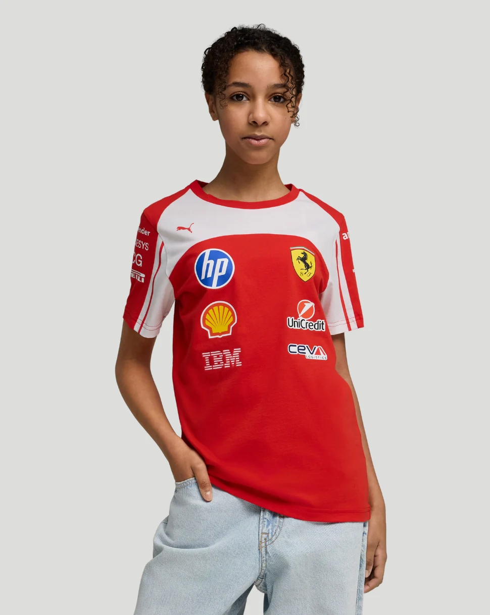 Scuderia Ferrari Junior Team T-Shirt - Red