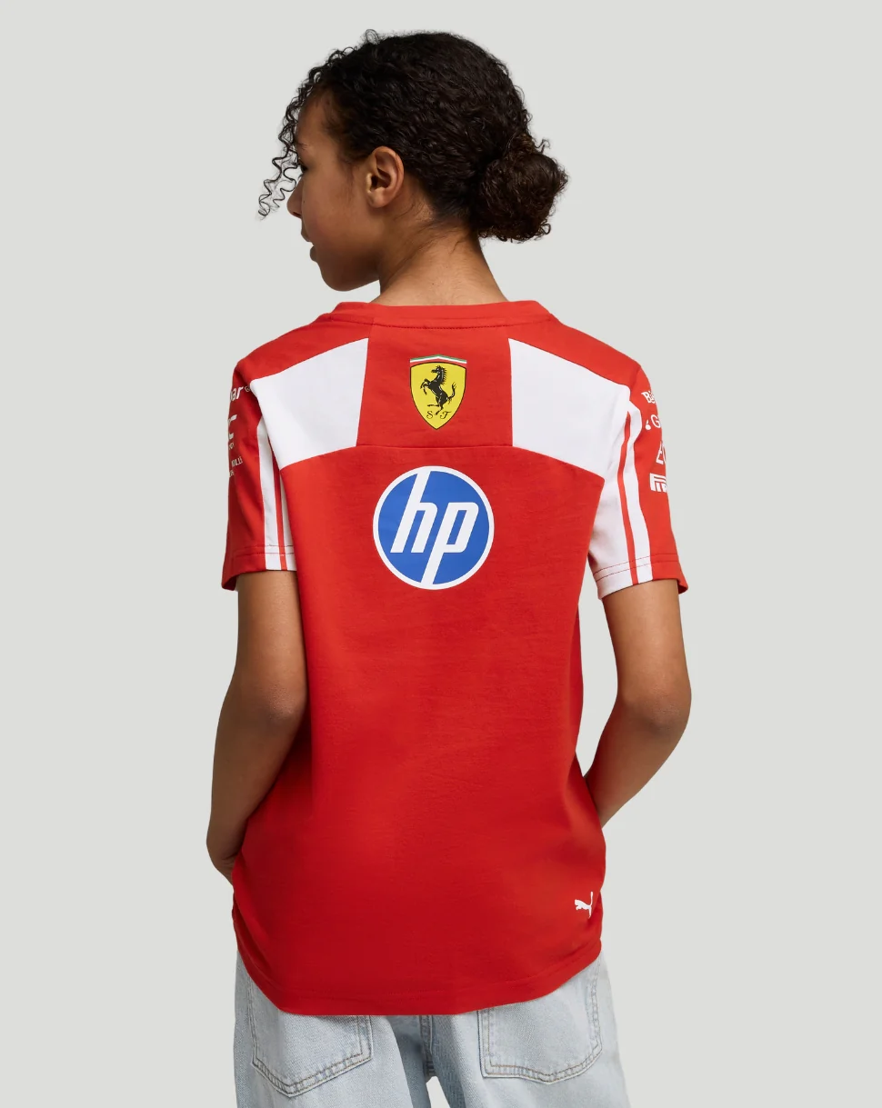 Scuderia Ferrari Junior Team T-Shirt - Red - Image 2