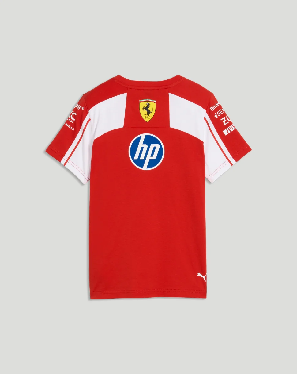 Scuderia Ferrari Junior Team T-Shirt - Red - Image 5