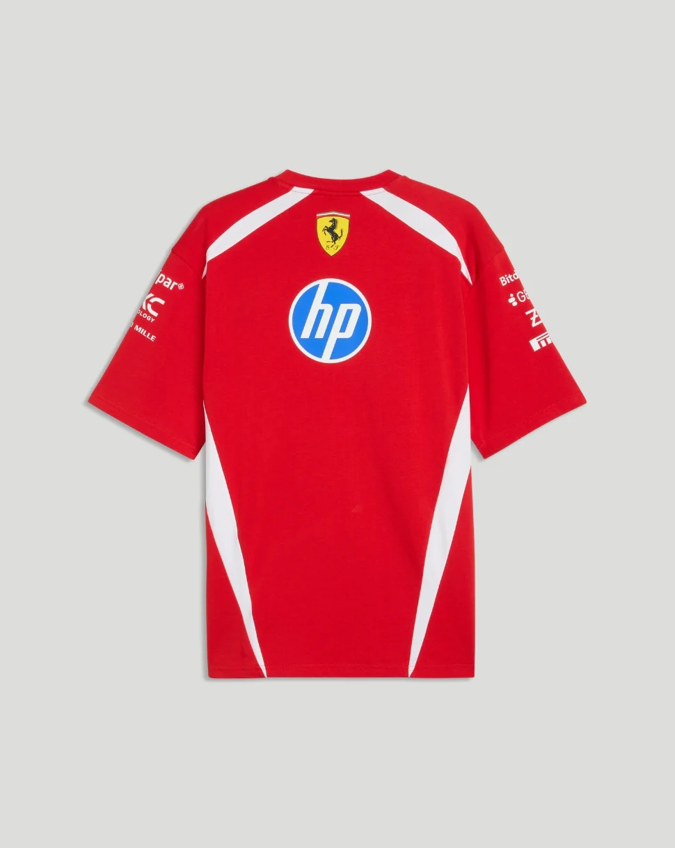 Scuderia Ferrari Men's Team Drivers T-Shirt - Red - Image 5