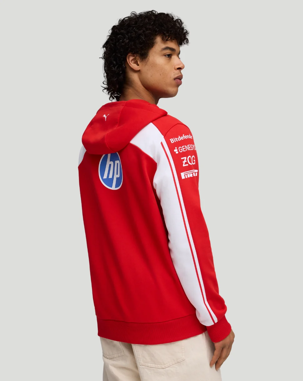 Scuderia Ferrari Men's Team Hoodie - Red - Image 4