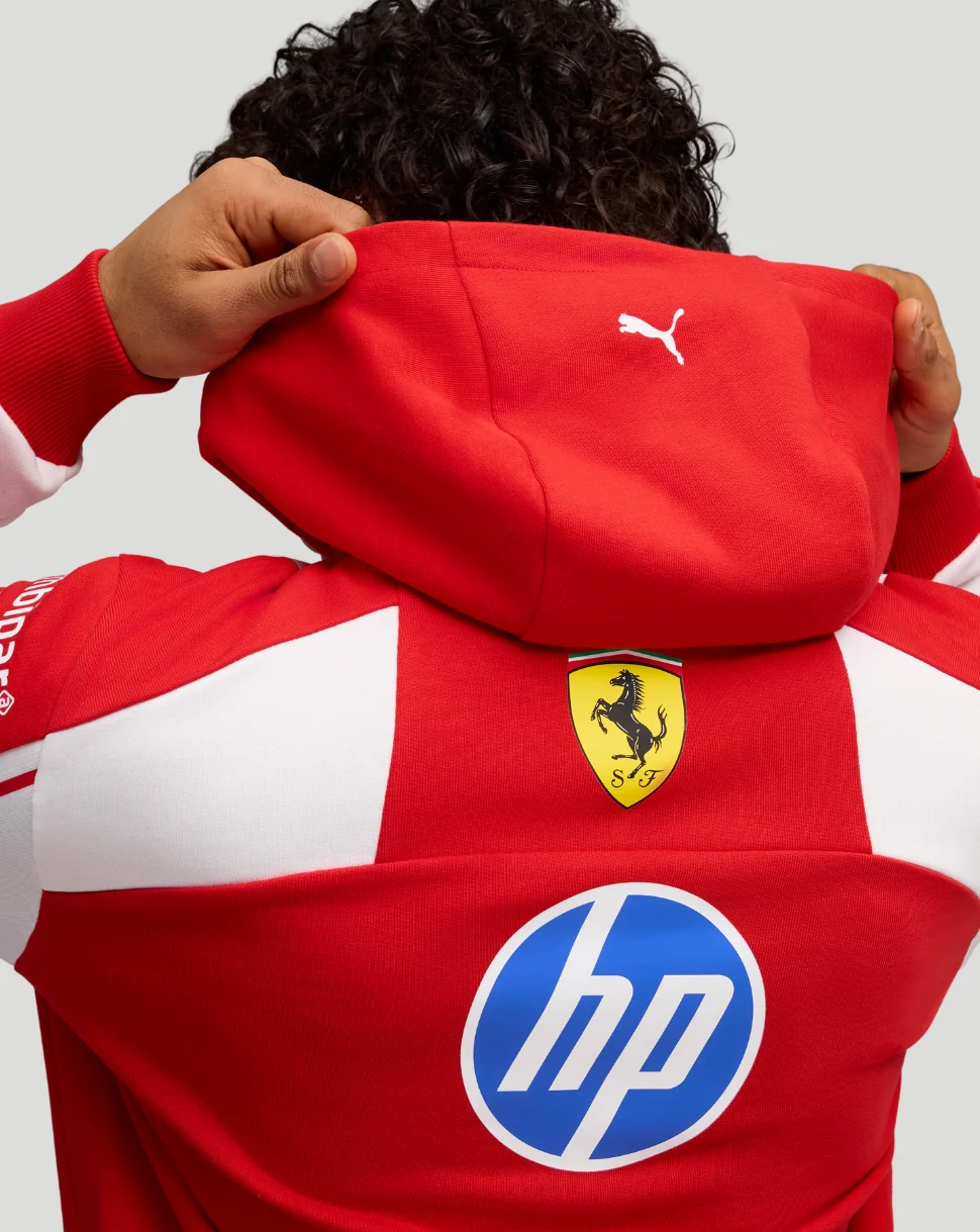 Scuderia Ferrari Men's Team Hoodie - Red - Image 5