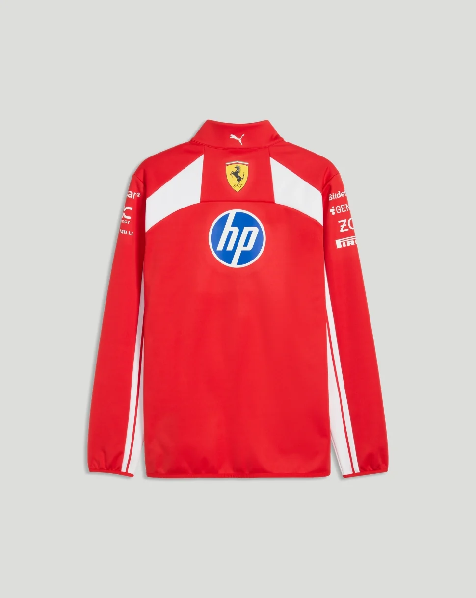 Scuderia Ferrari Men's Team Softshell Jacket - Red - Image 5
