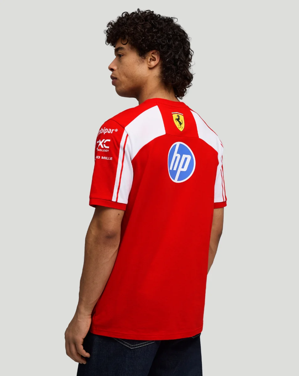 Scuderia Ferrari Men's Team T-Shirt - Red - Image 2