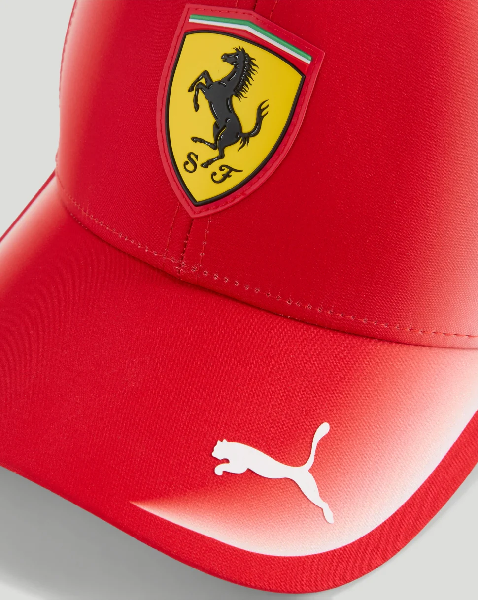 Scuderia Ferrari Unisex Team Baseball Cap - Red - Image 3