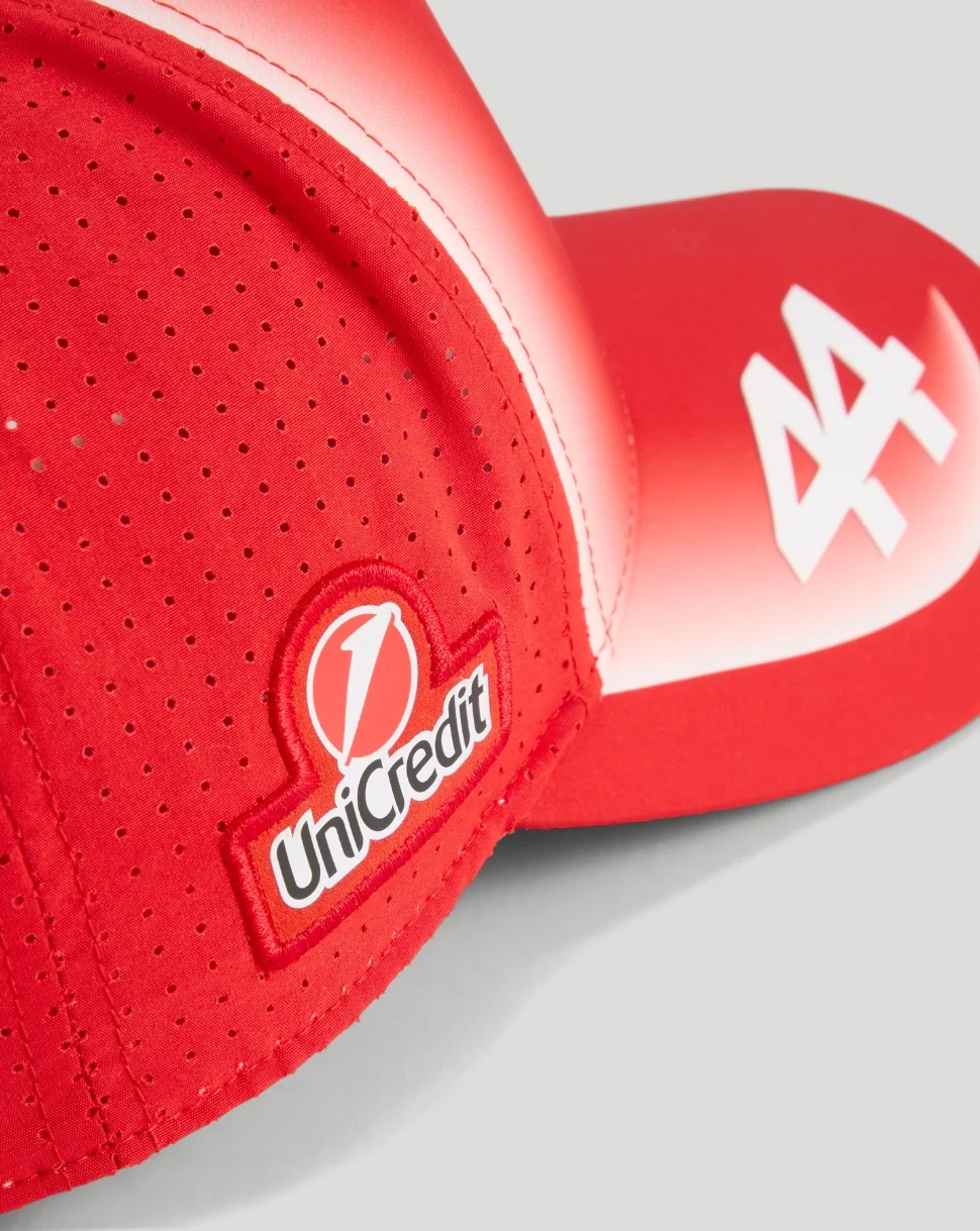 Scuderia Ferrari Unisex Team Hamilton Baseball Cap - Red - Image 3