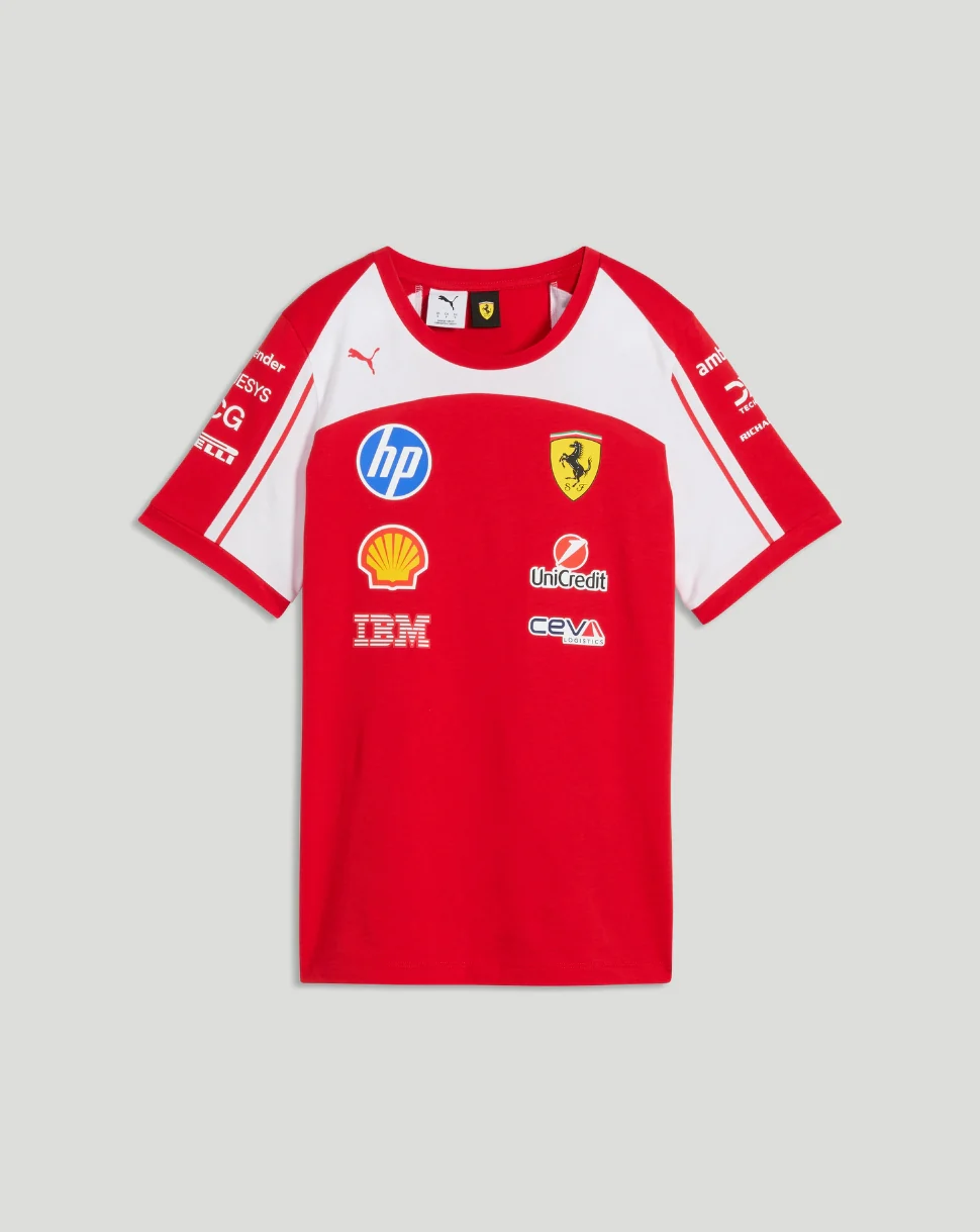 Scuderia Ferrari Women's Team T-Shirt - Red