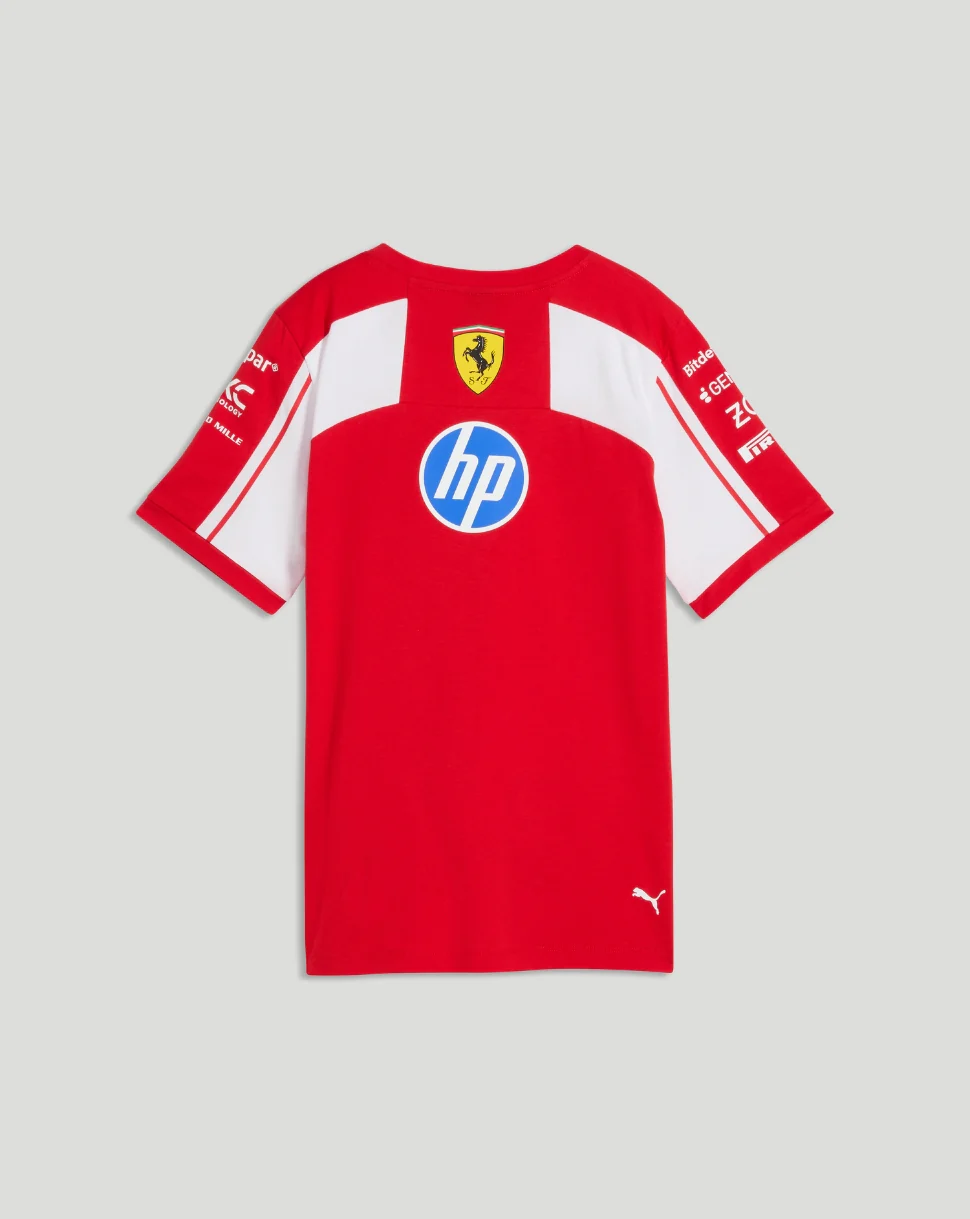 Scuderia Ferrari Women's Team T-Shirt - Red - Image 2