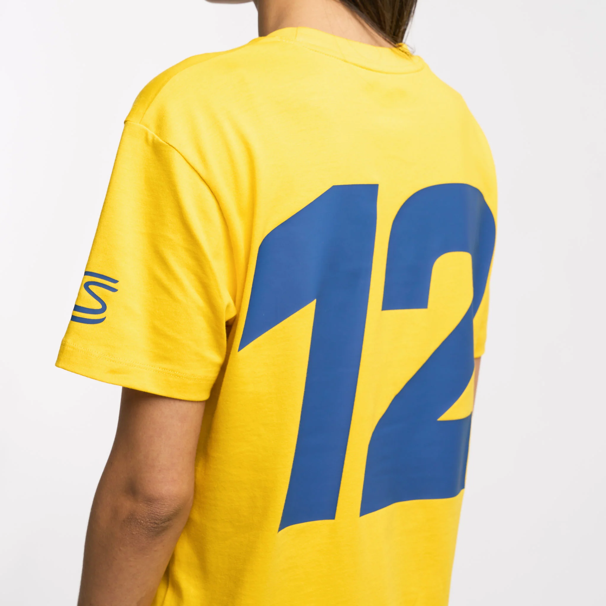 Ayrton Senna Men's Retro Stripe T-Shirt - Yellow - Image 5
