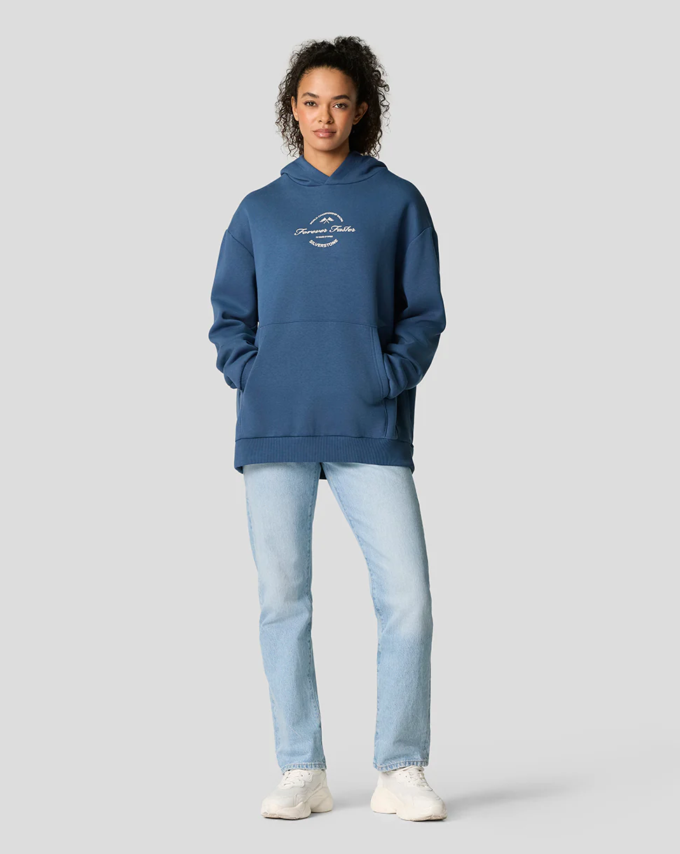 Silverstone Unisex 75 Years Oversized Hoodie - Sargasso Sea - Image 10