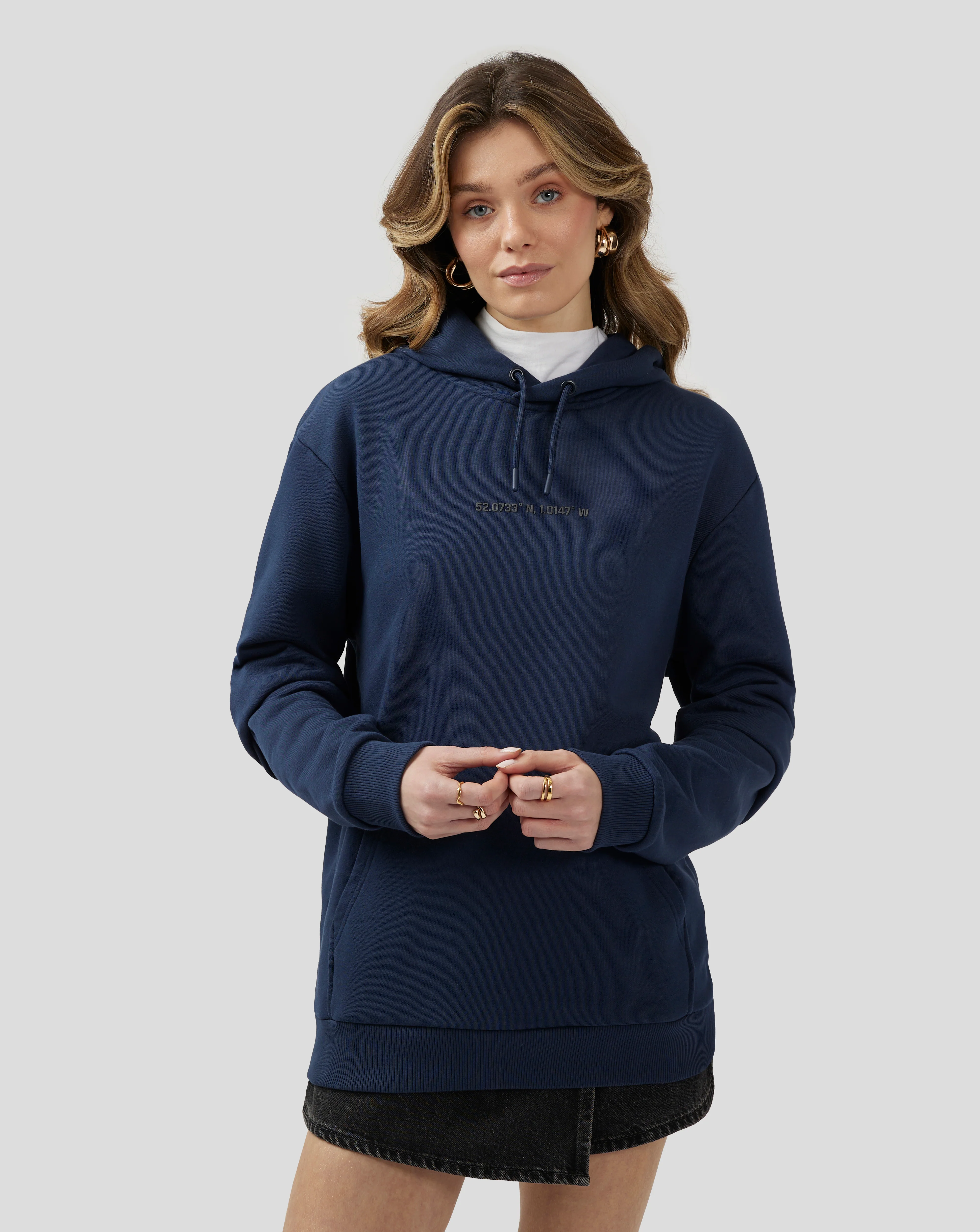 Unisex Silverstone Core Graphic Hoodie - Black Iris - Image 10