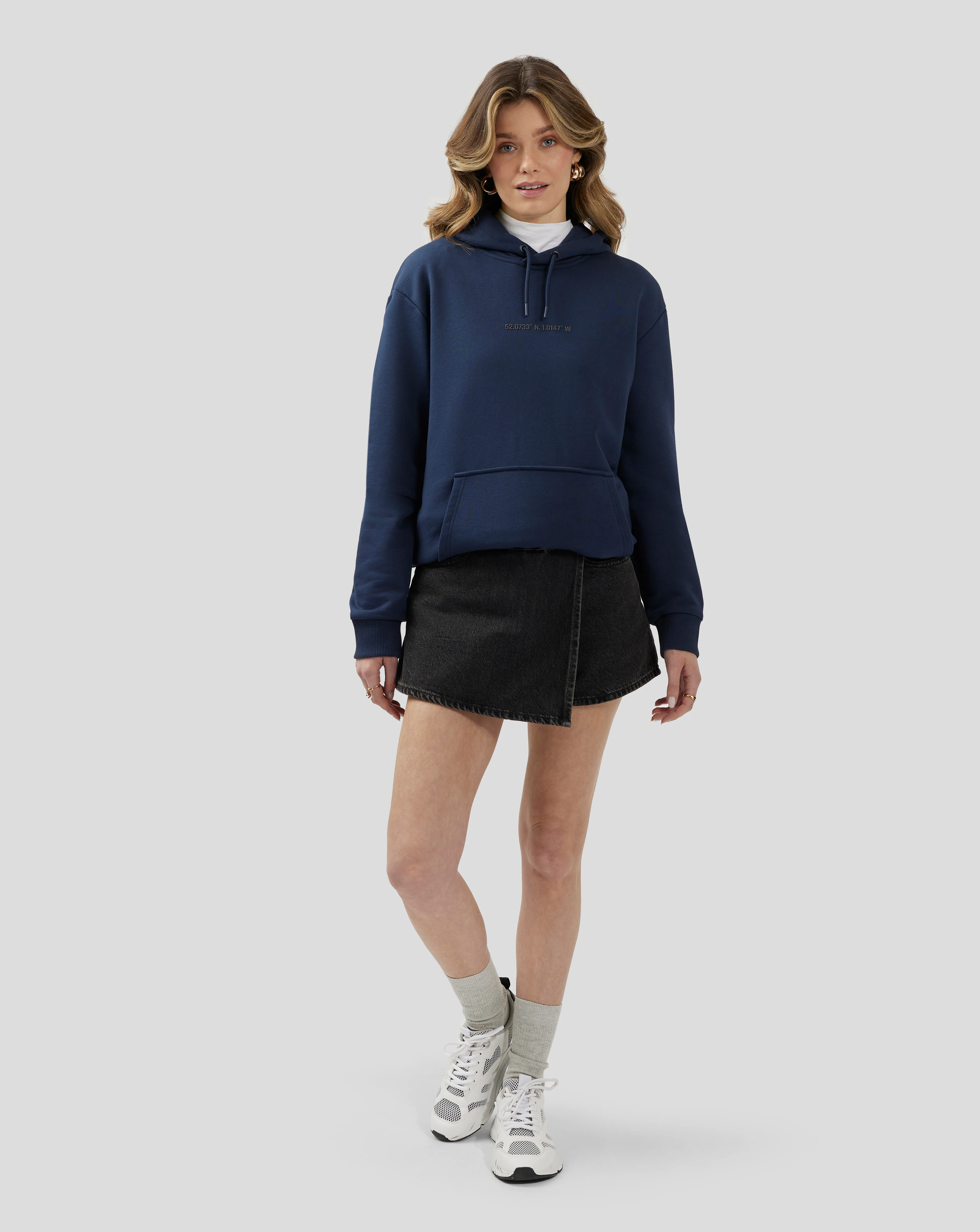 Unisex Silverstone Core Graphic Hoodie - Black Iris - Image 11