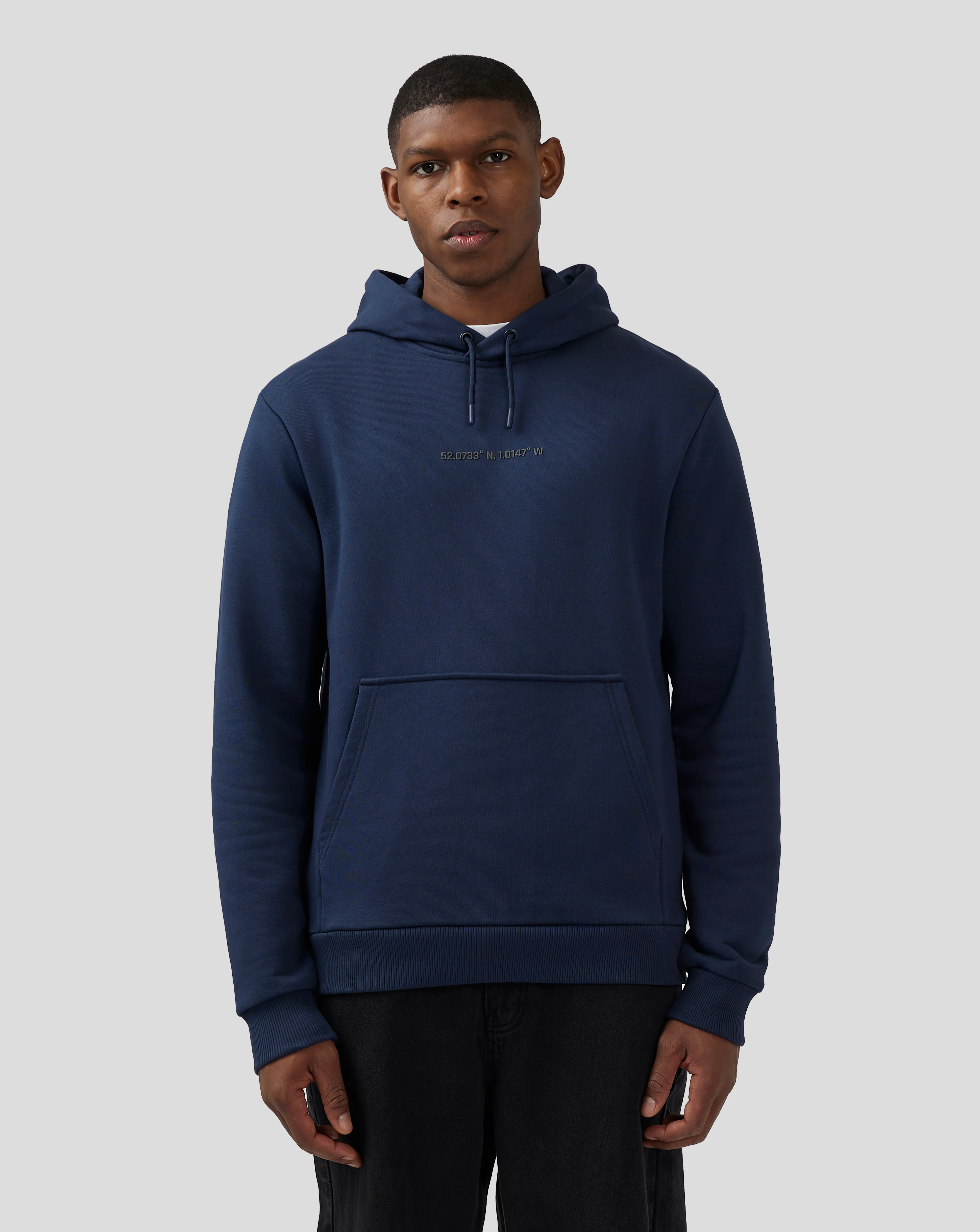 Unisex Silverstone Core Graphic Hoodie - Black Iris - Image 6