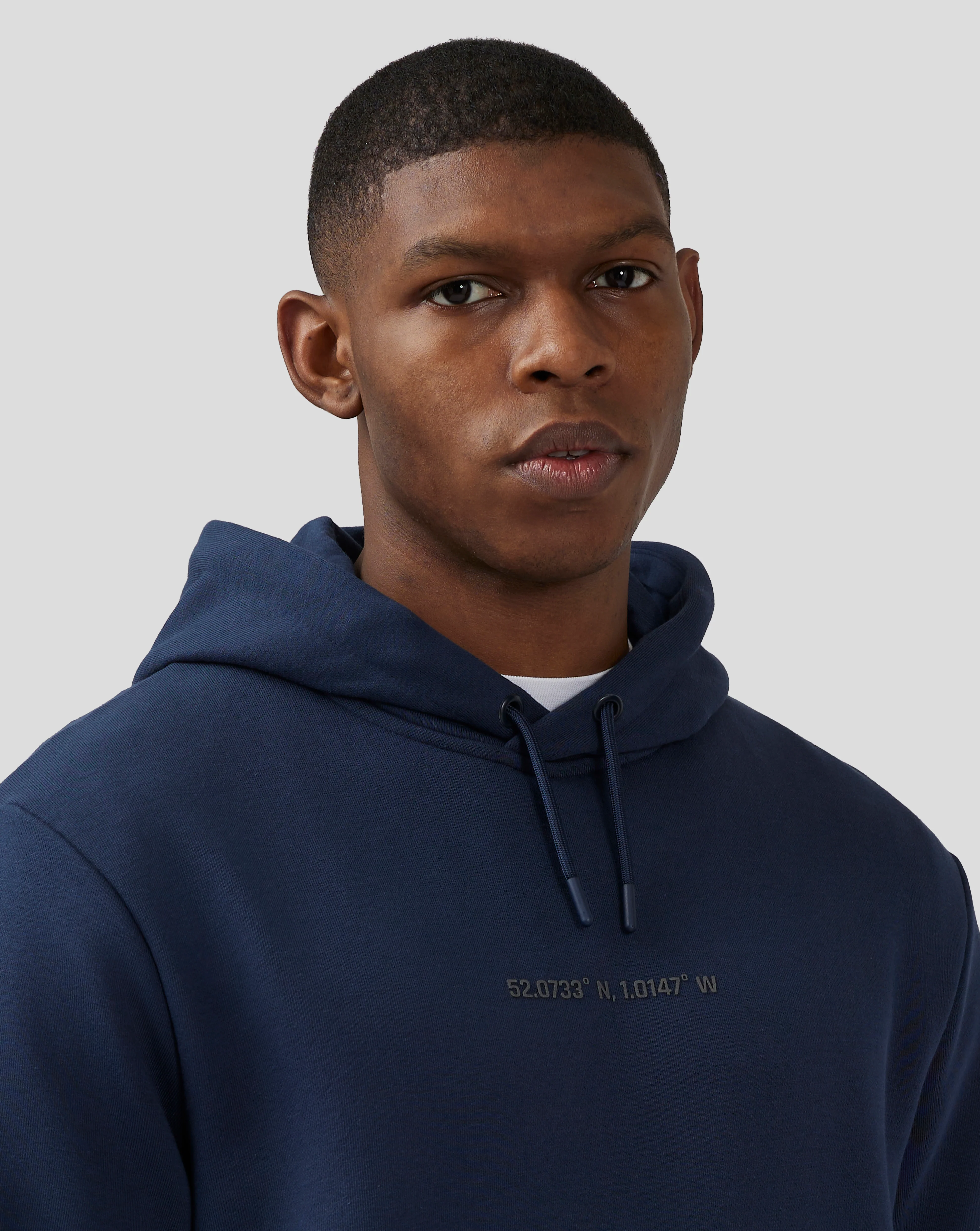 Unisex Silverstone Core Graphic Hoodie - Black Iris - Image 7