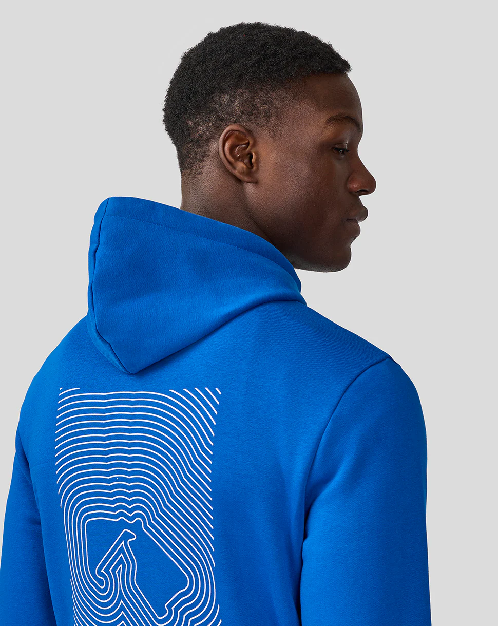 Silverstone Unisex Core Hoodie - Blue - Image 11