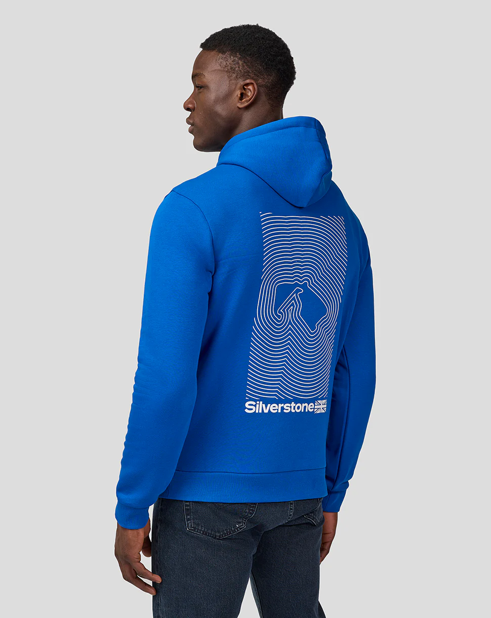 Silverstone Unisex Core Hoodie - Blue - Image 3