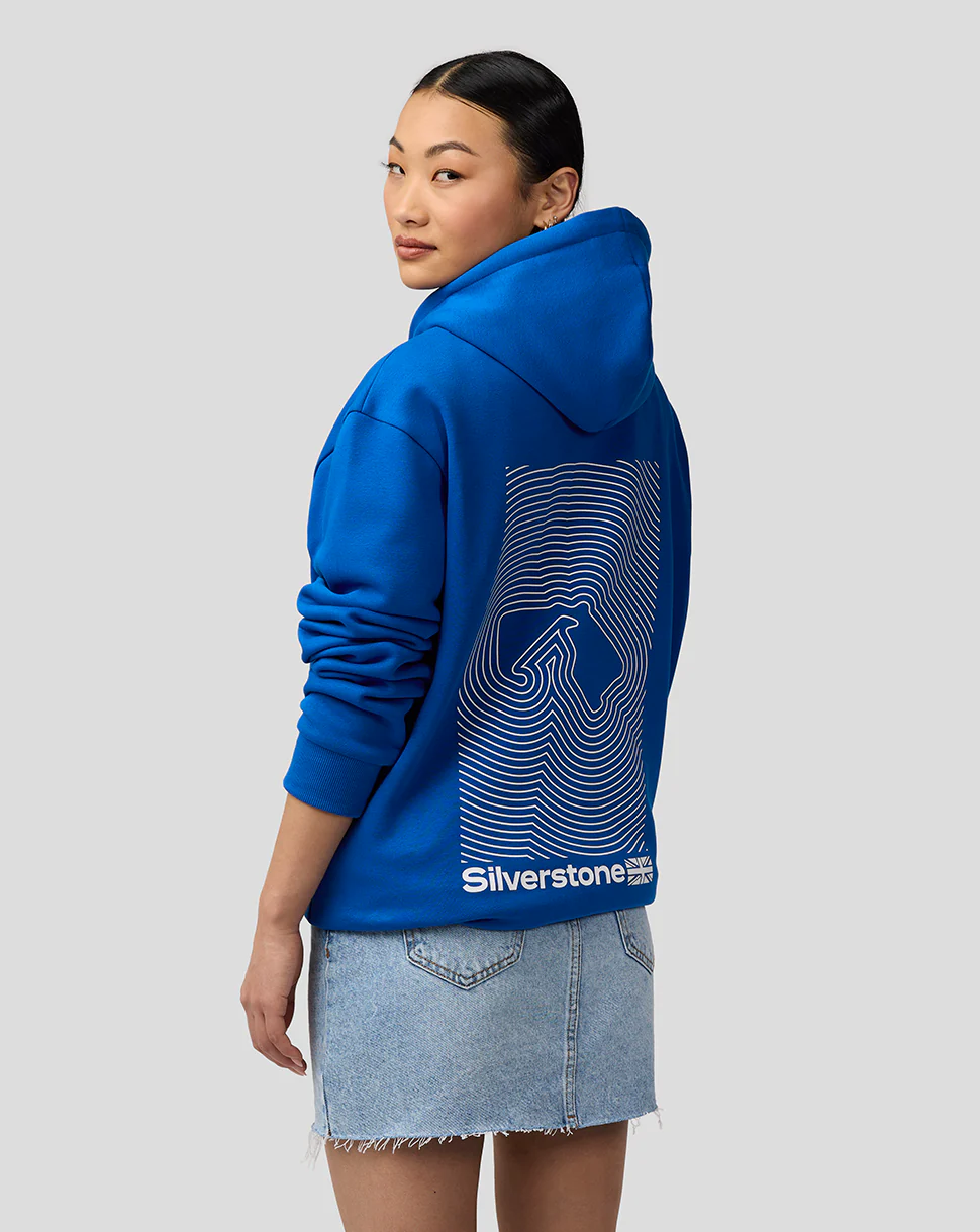 Silverstone Unisex Core Hoodie - Blue - Image 4