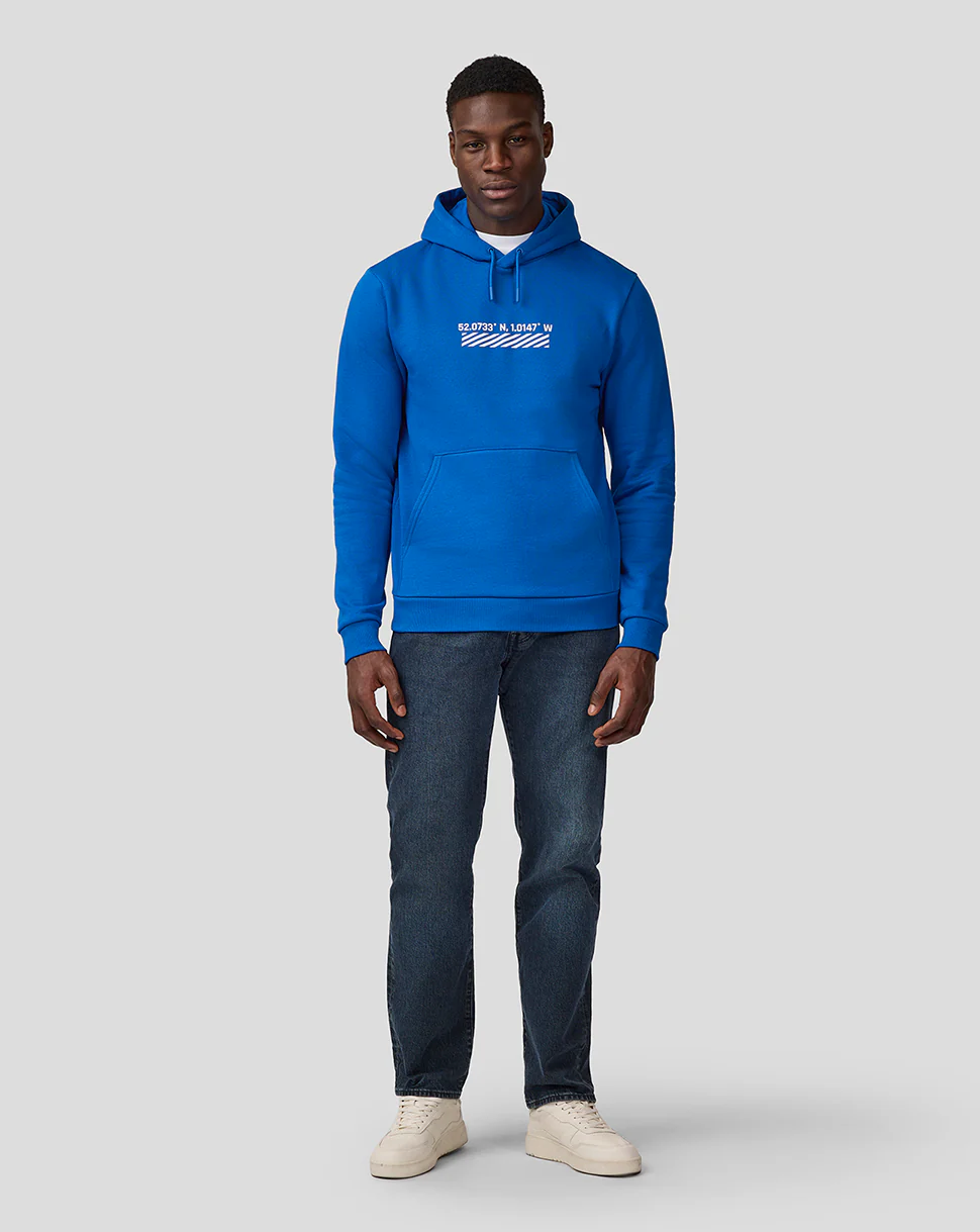 Silverstone Unisex Core Hoodie - Blue - Image 5
