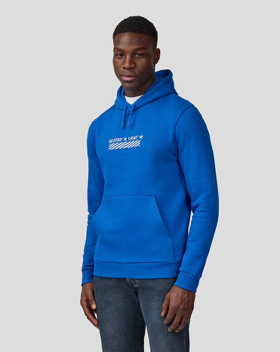 Silverstone Unisex Core Hoodie - Blue - Image 7