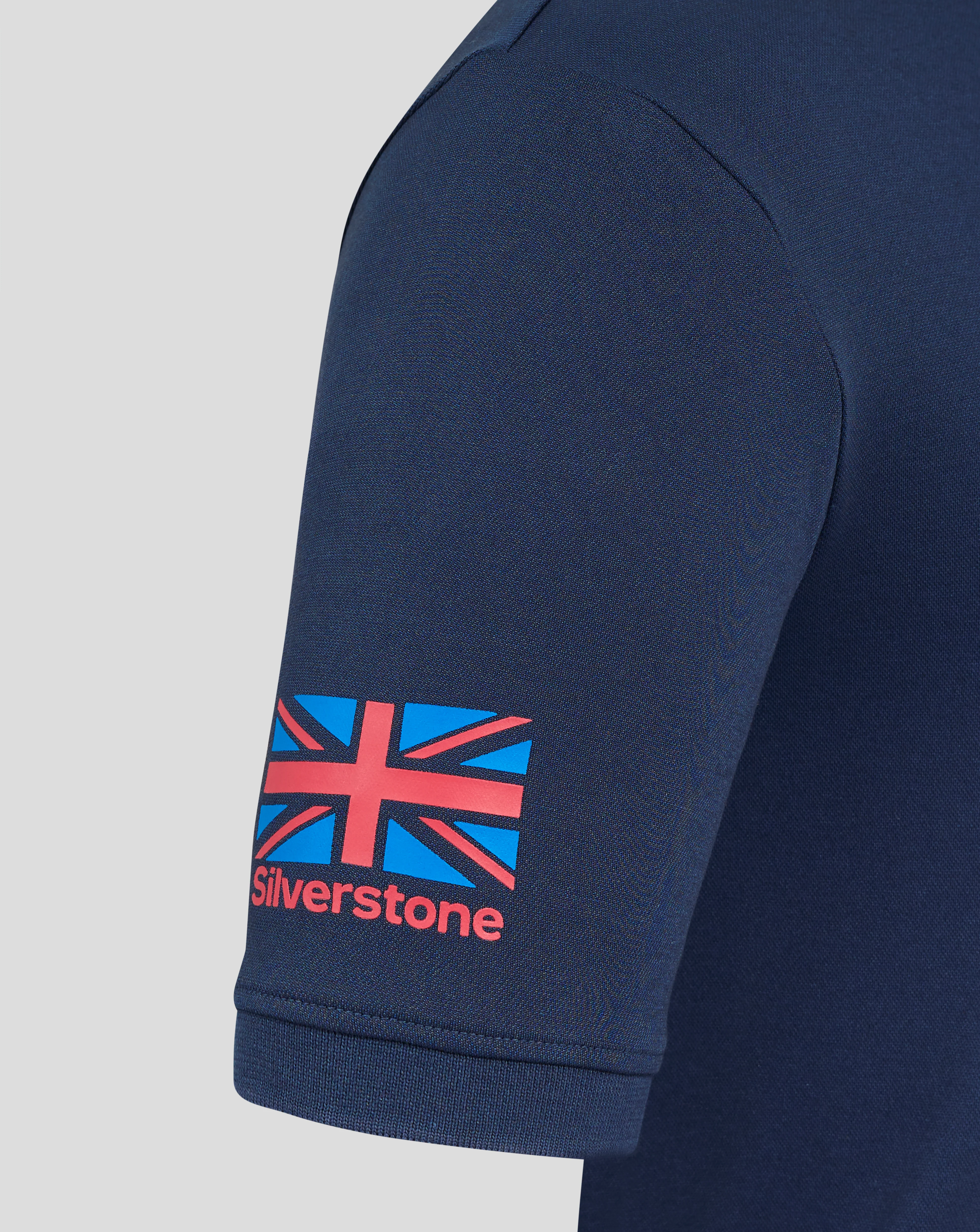 Silverstone Unisex Core Polo Shirt - Black - Image 3
