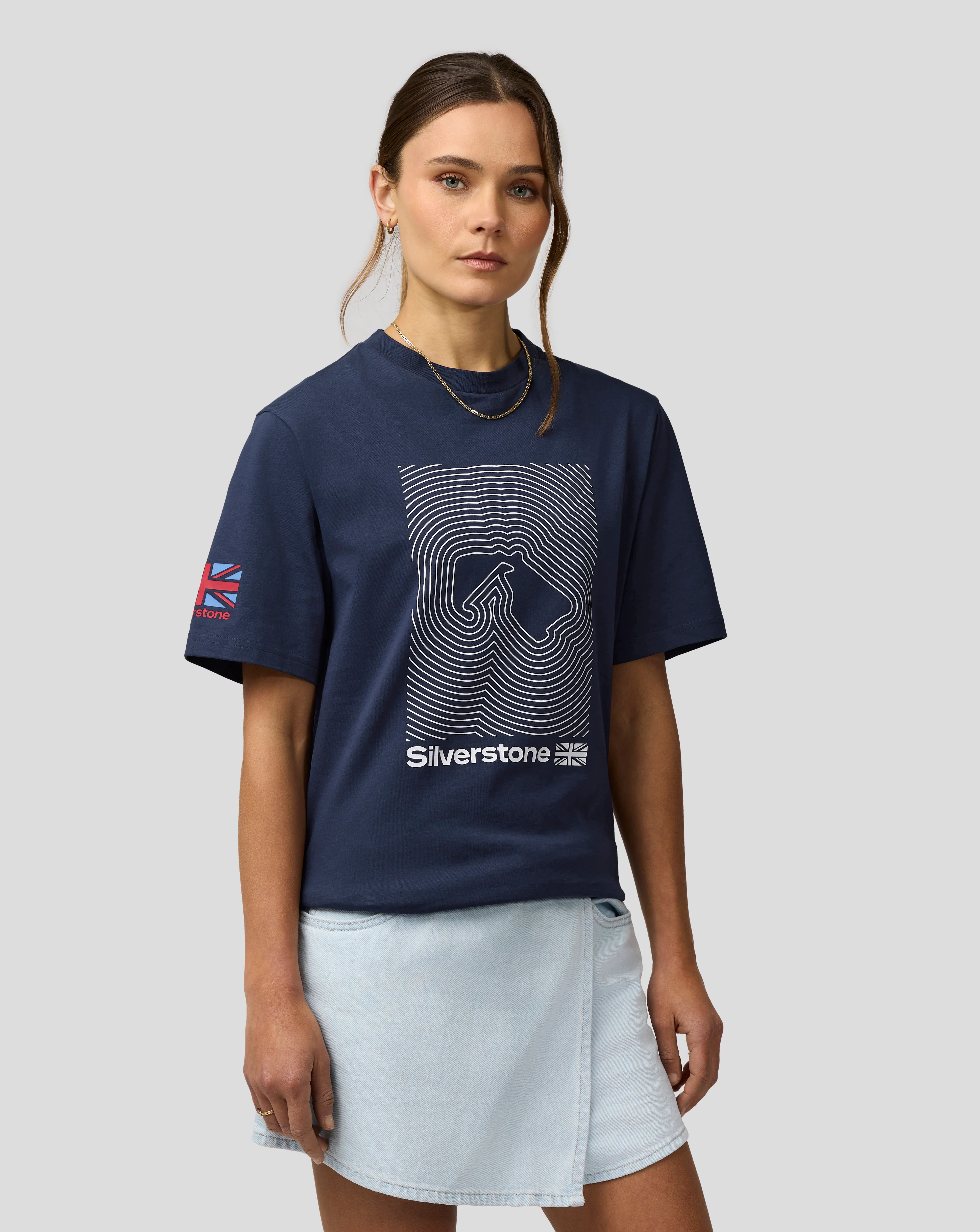 Silvertone Unisex Core T-Shirt - Black Iris - Image 2