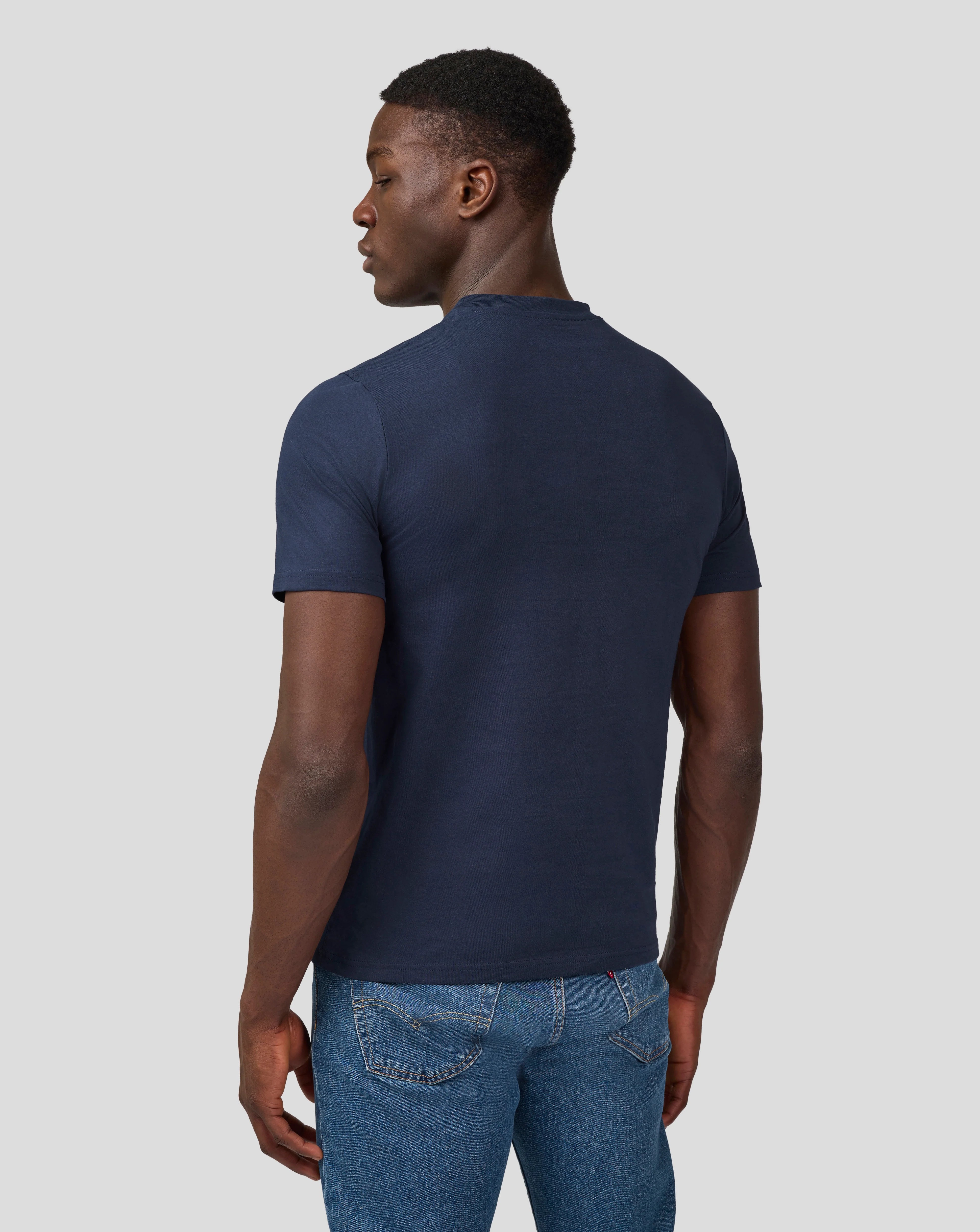 Silvertone Unisex Core T-Shirt - Black Iris - Image 3