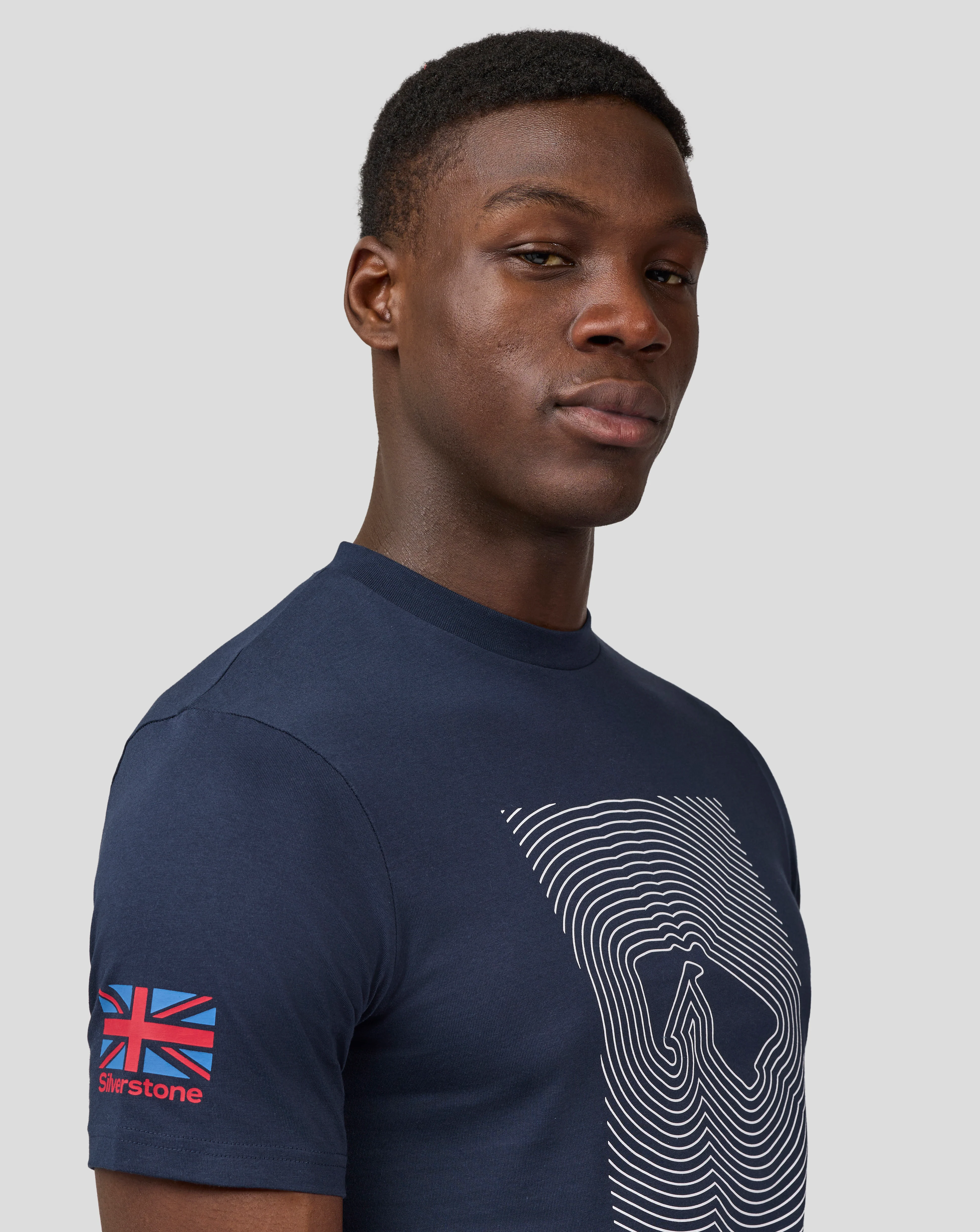 Silvertone Unisex Core T-Shirt - Black Iris - Image 5
