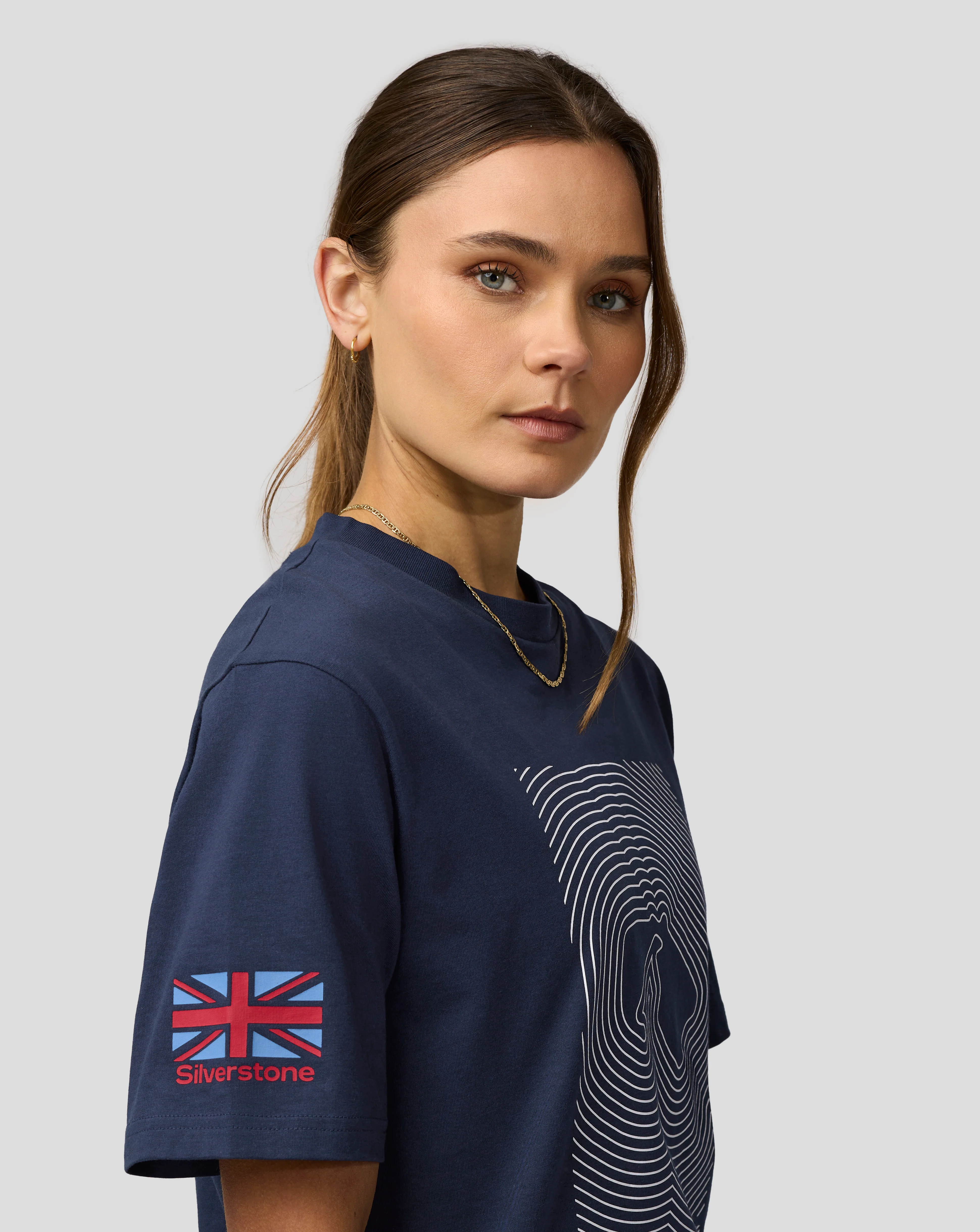 Silvertone Unisex Core T-Shirt - Black Iris - Image 6