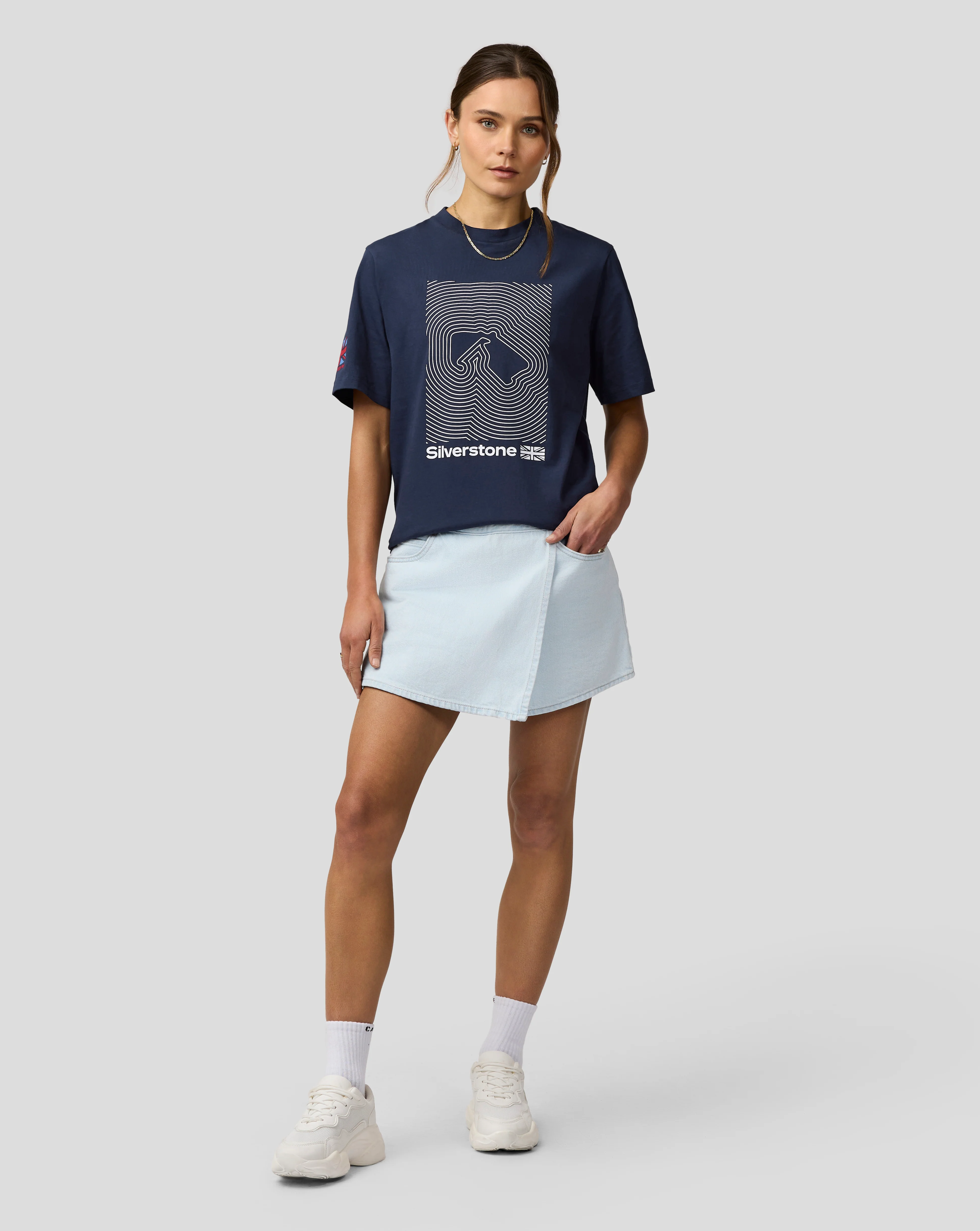 Silvertone Unisex Core T-Shirt - Black Iris - Image 7