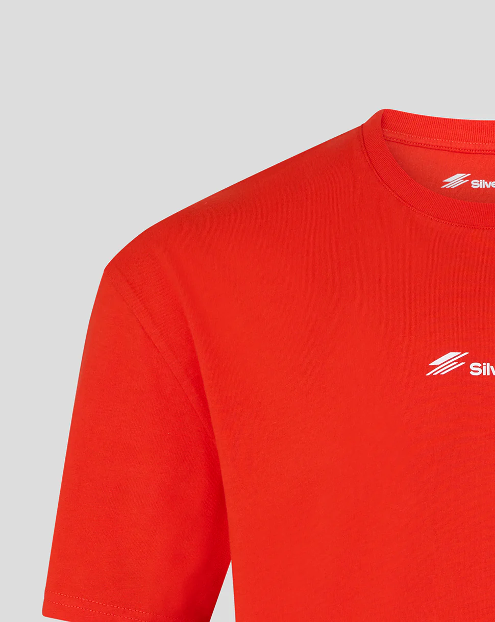Silverstone Unisex British Injection T-Shirt - Red - Image 3