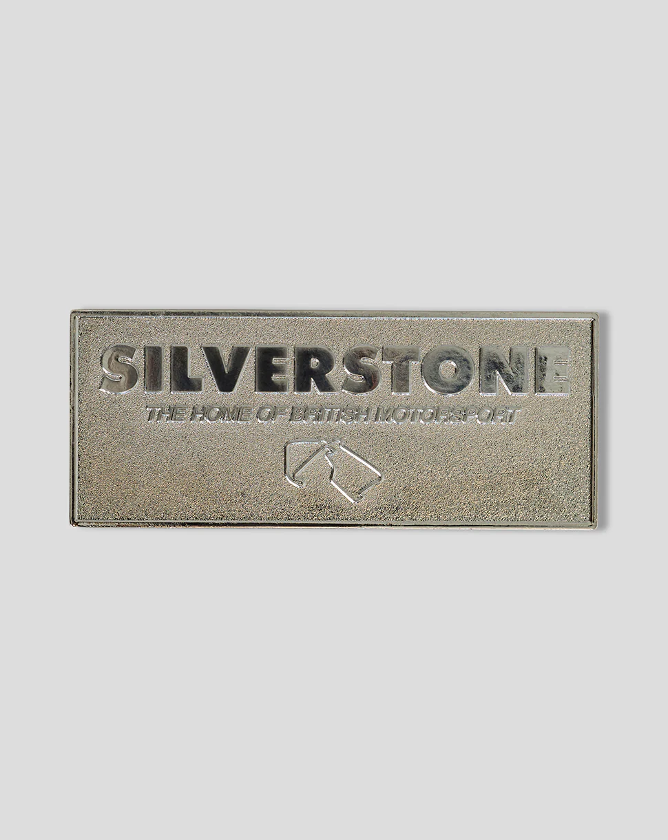 Silverstone Car Auto Badge - Silver