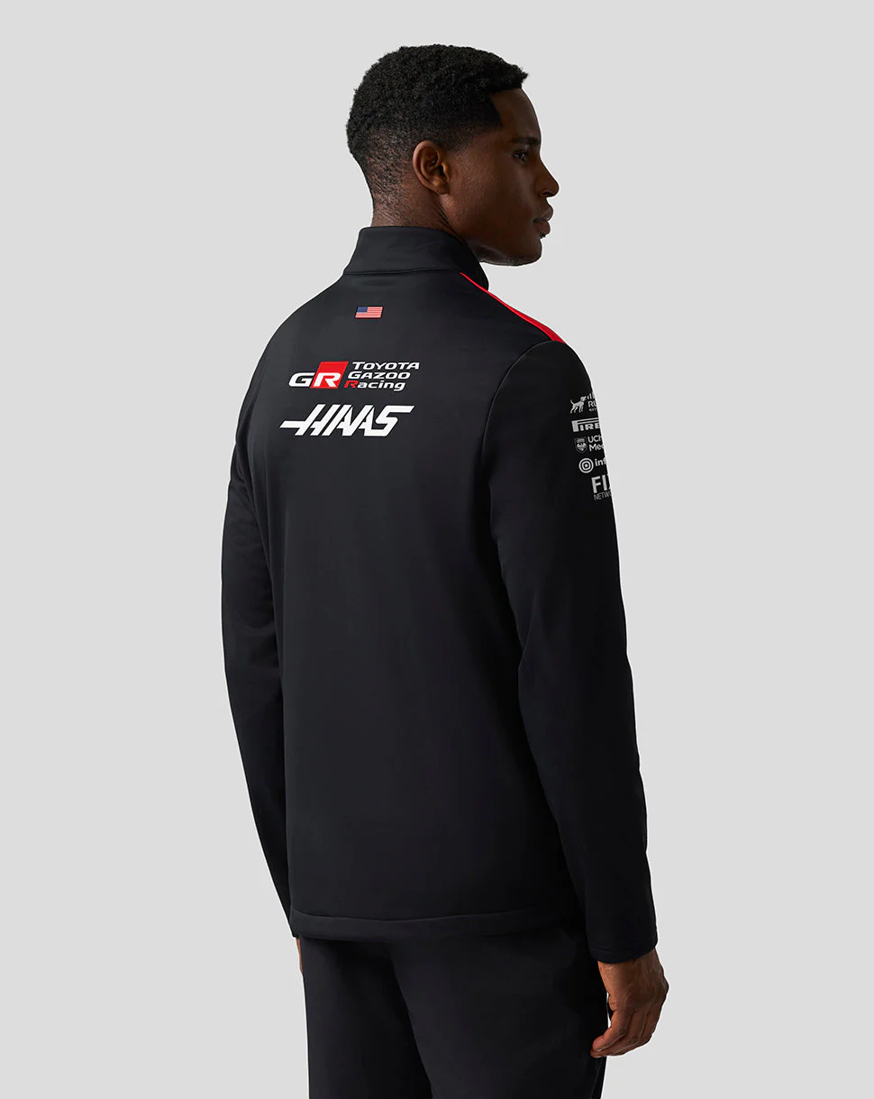 Official Haas Team Unisex Soft Shell Jacket - Image 3